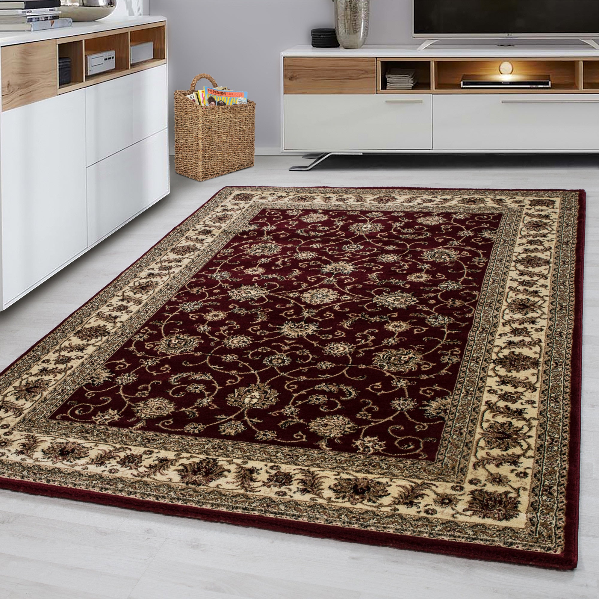 Design 0210 Rot Rechteckig