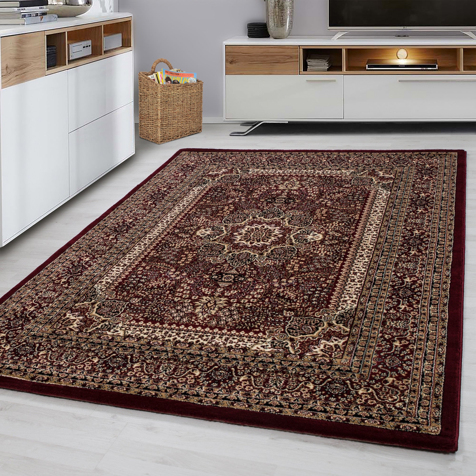 Kurzflor-Teppich im Orient Design: inspirierend und traditionell