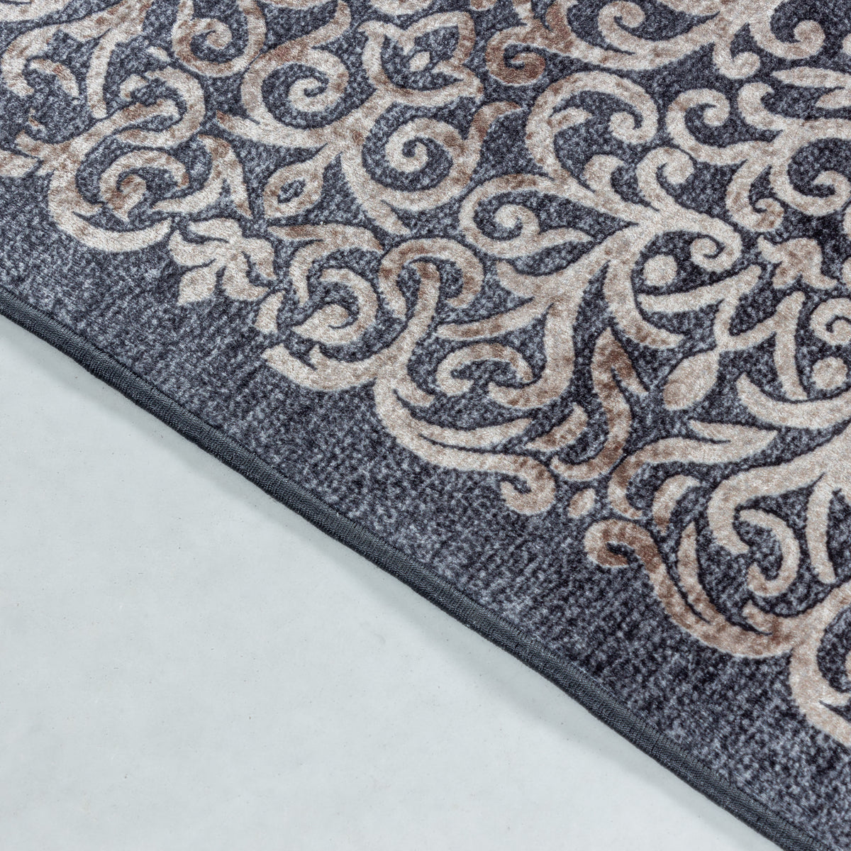 Design 4303 Schwarz Rechteckig
