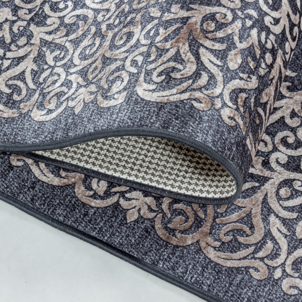 Design 4303 Schwarz Rechteckig