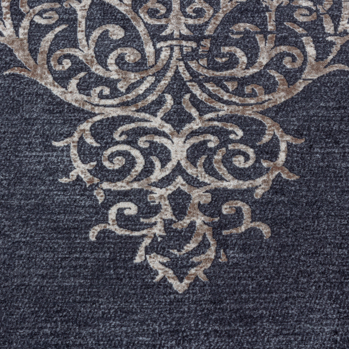 Design 4303 Schwarz Rechteckig