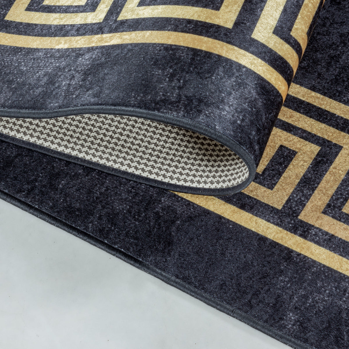Design 4305 Schwarz Rechteckig