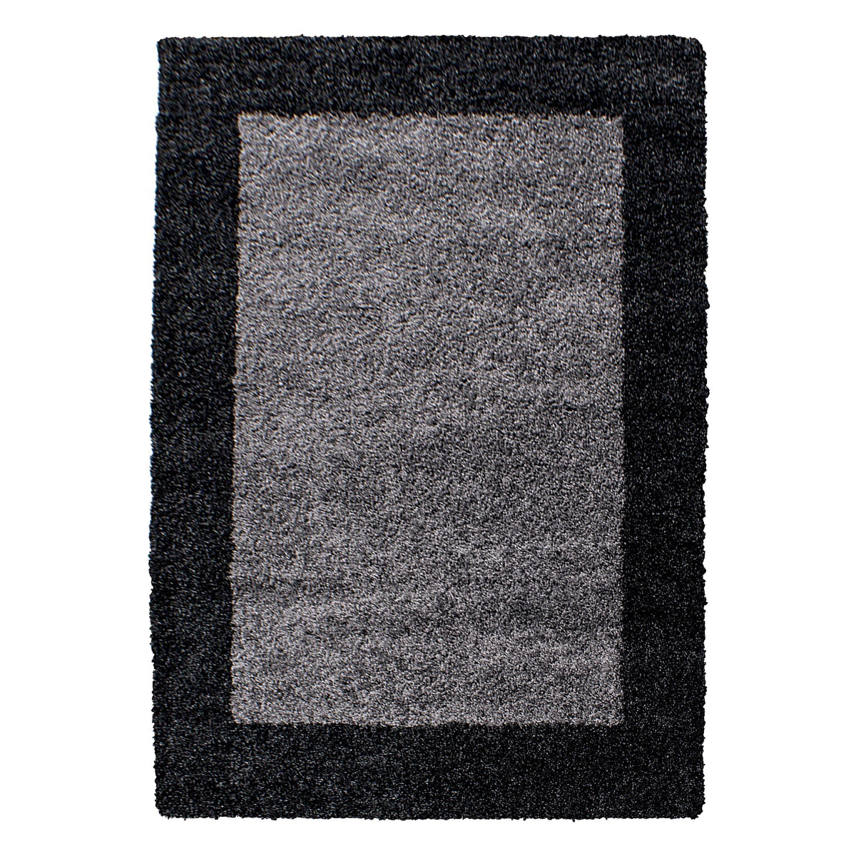 Hochflor-Teppich LIFE – Bordürenmuster