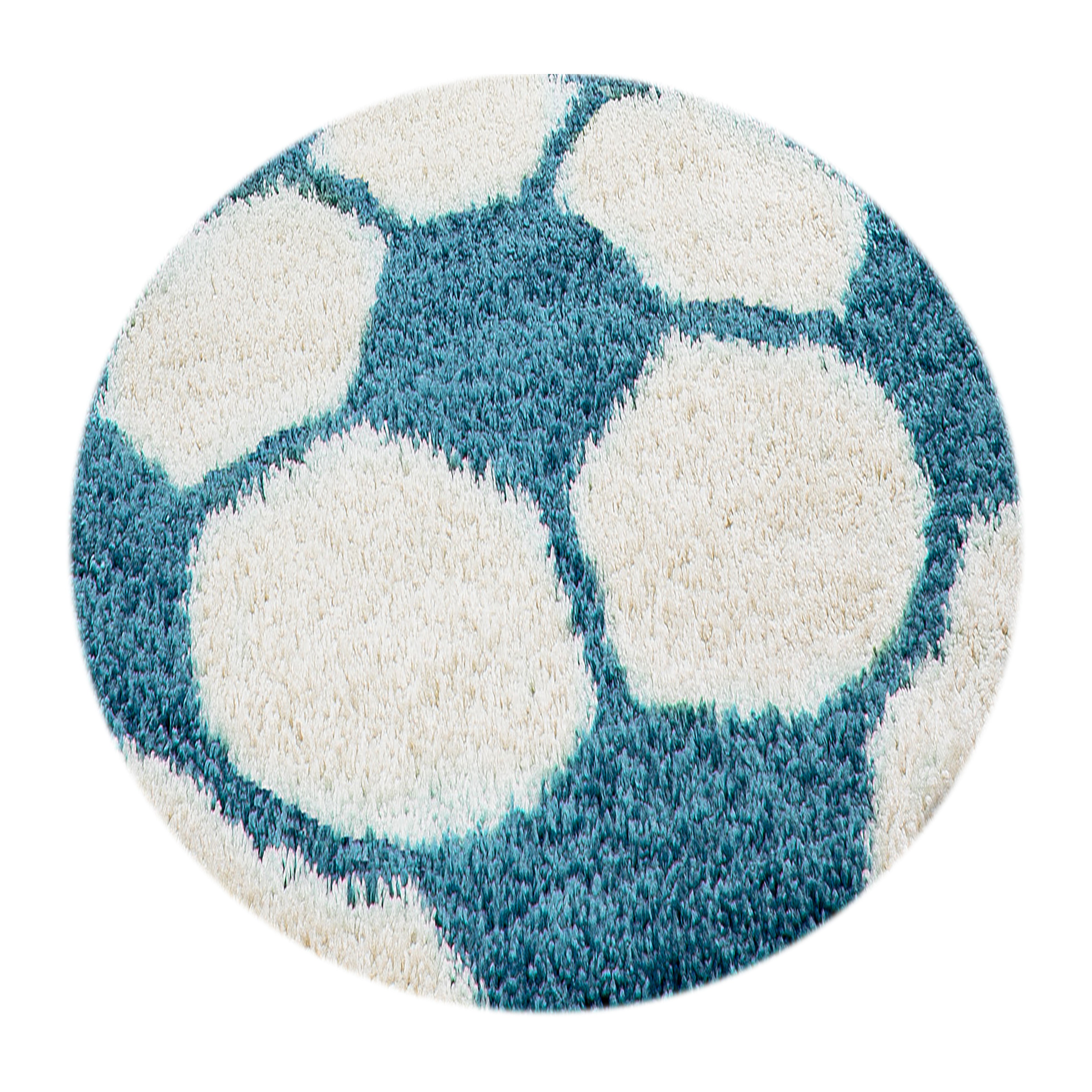 Kinder-Teppich Fußball in verschiedenen Farben