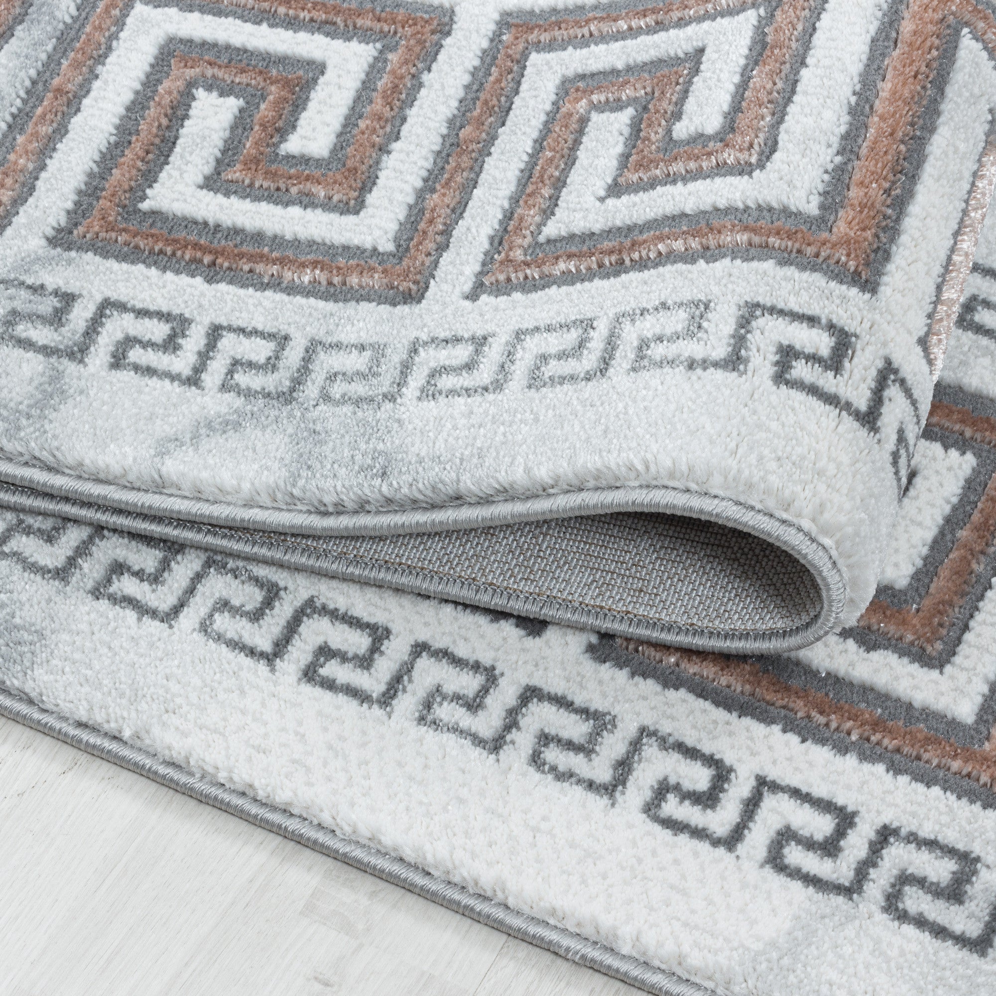 Kurzflor-Teppich sehr schöner Marmor Stil