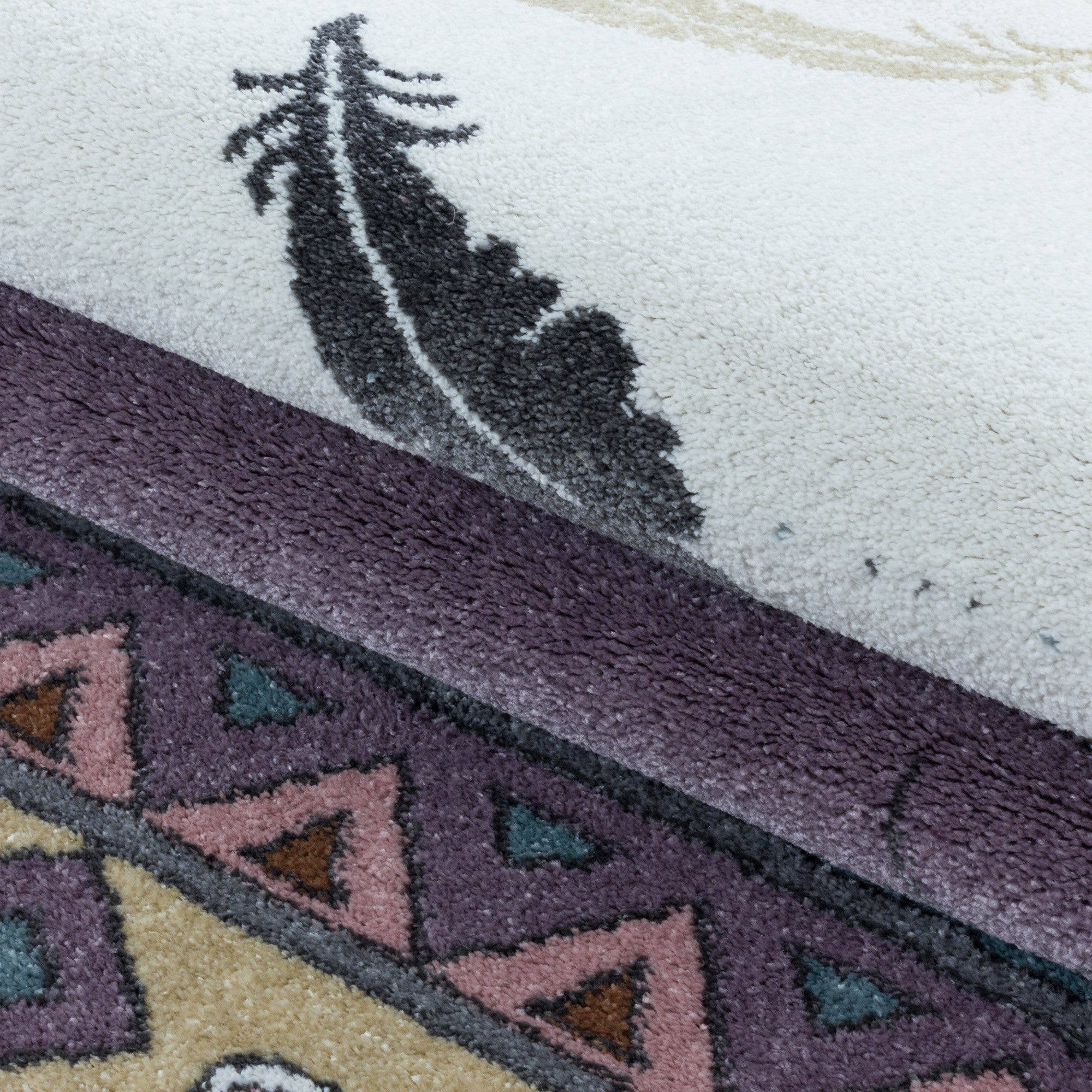 Kinder-Teppich lustiges Bären Design
