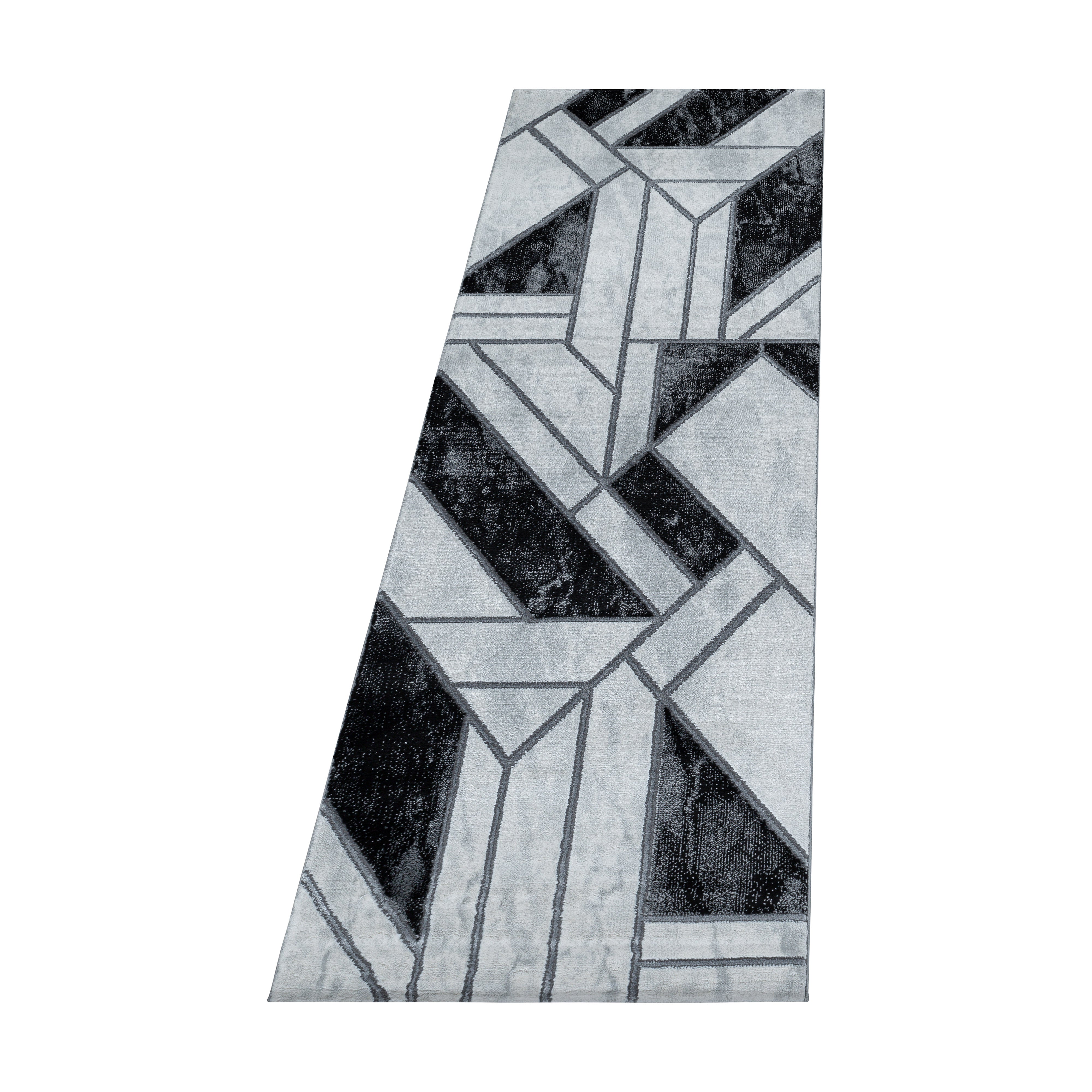 Kurzflor-Teppich modernes Marmor Design