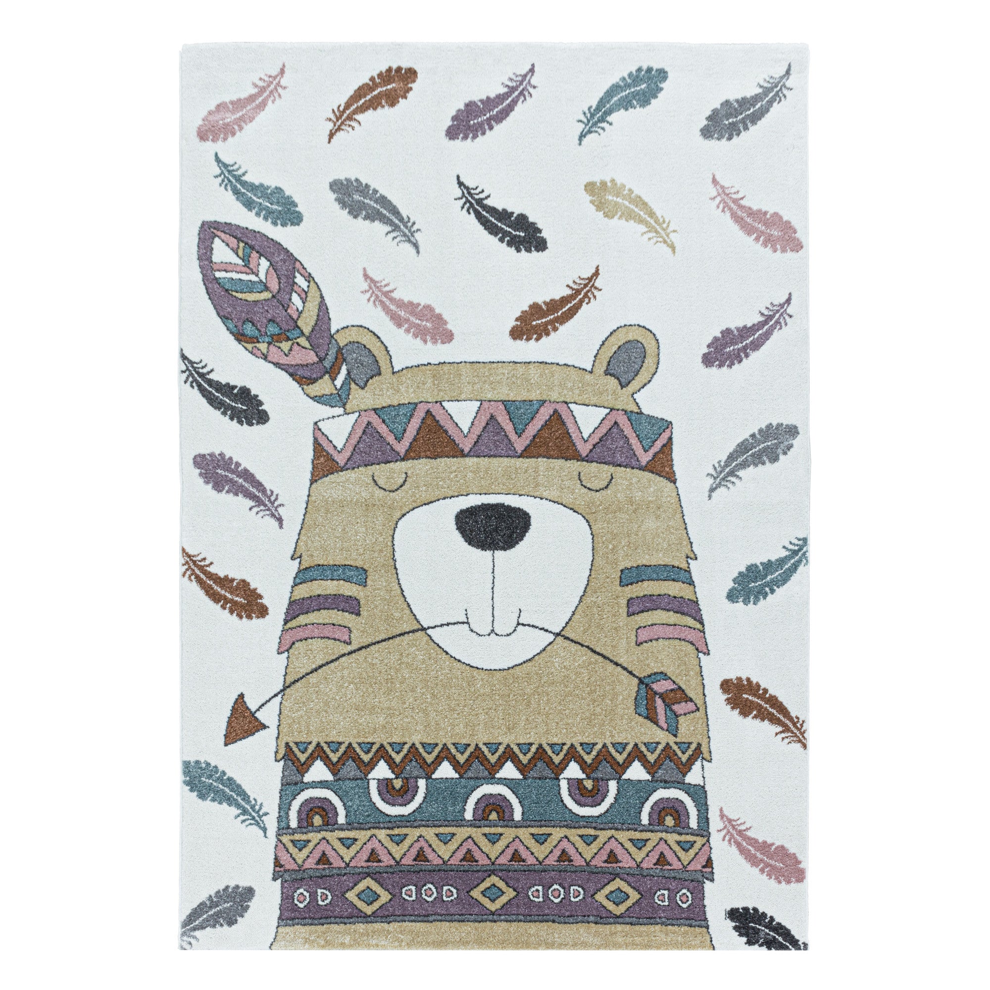 Kinder-Teppich lustiges Bären Design