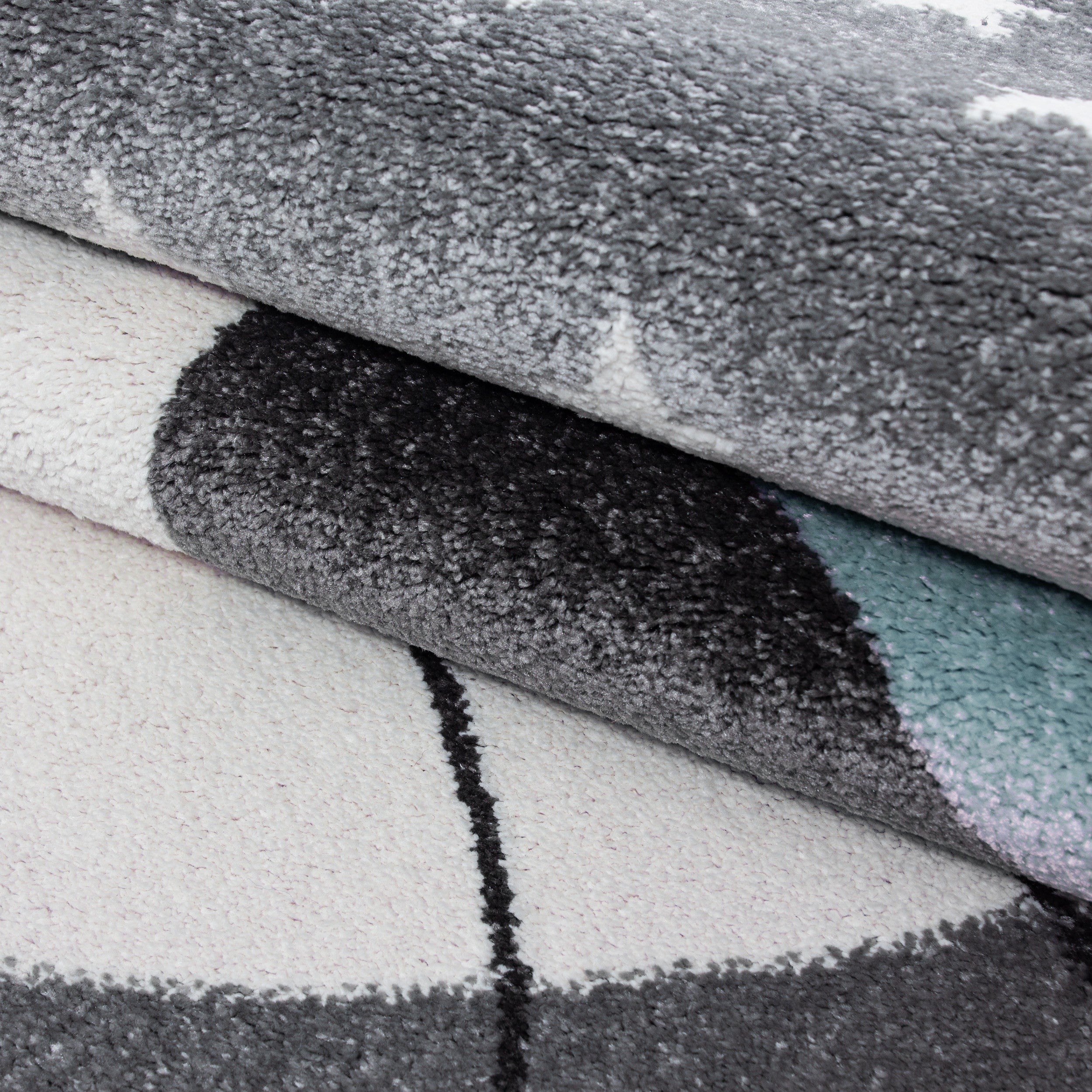 Kinder-Teppich im niedlichen Katzen Design