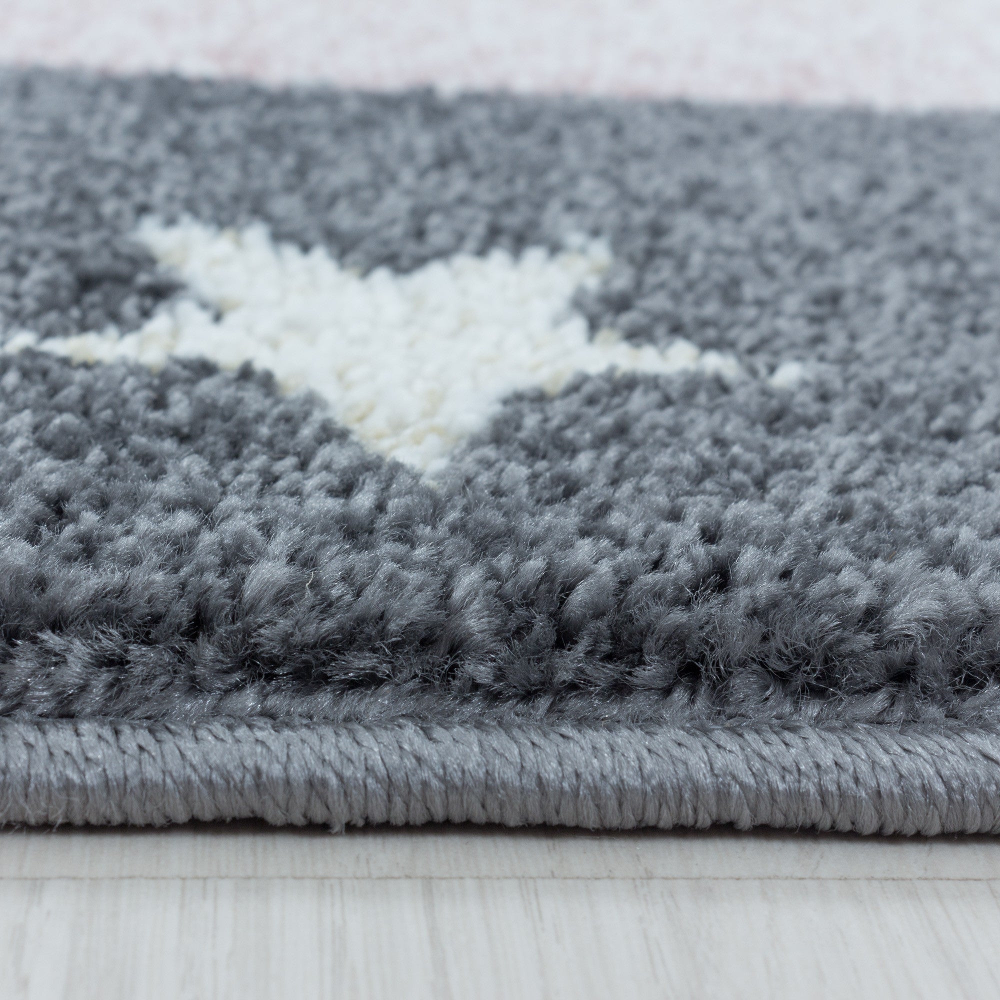 Kinder-Teppich rosa und blau Drachen Design niedlich