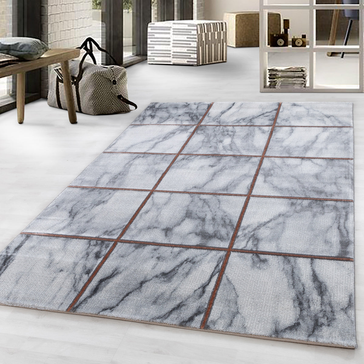 Design 3816 Bronze Rechteckig