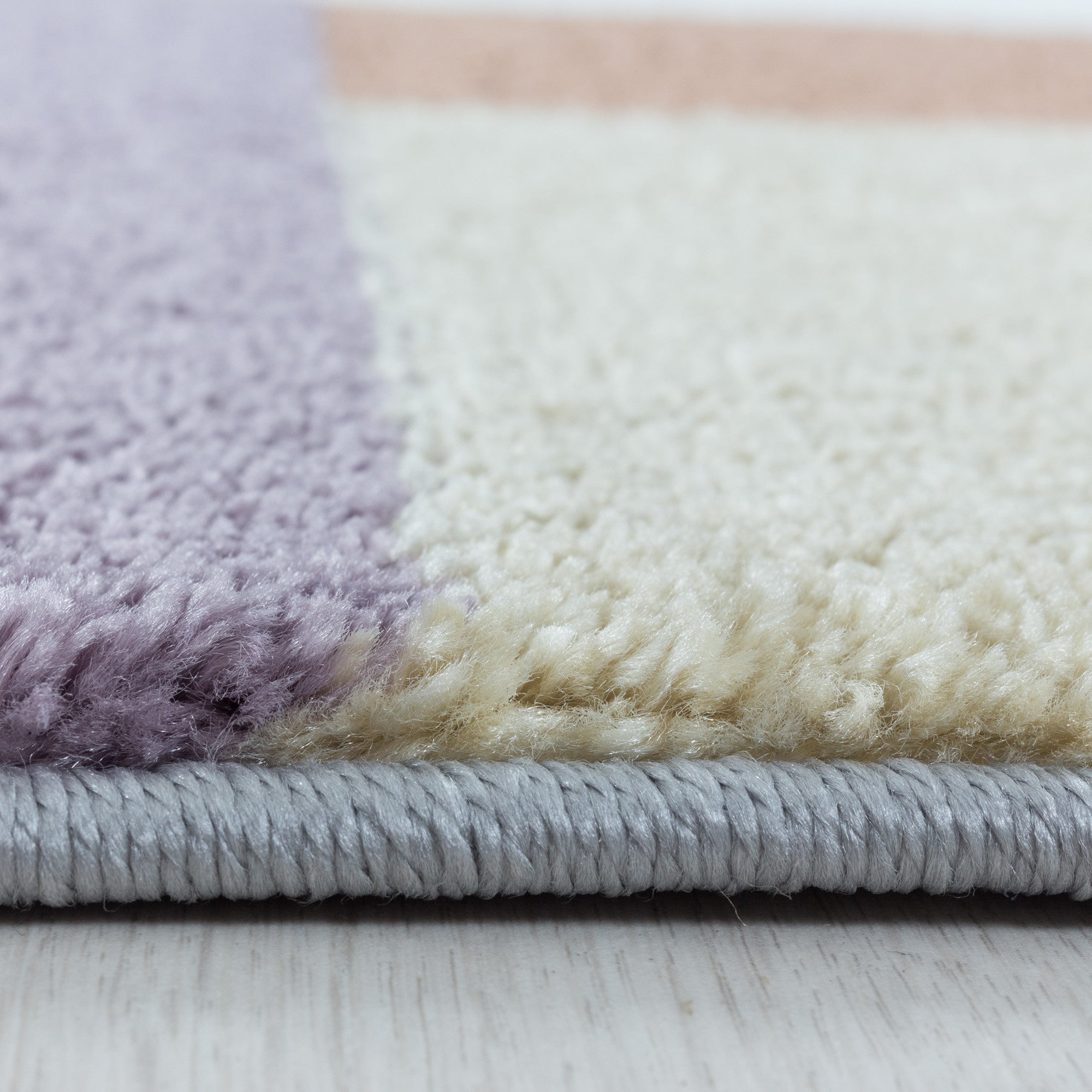 Kinder-Teppich kariertes Design bunt