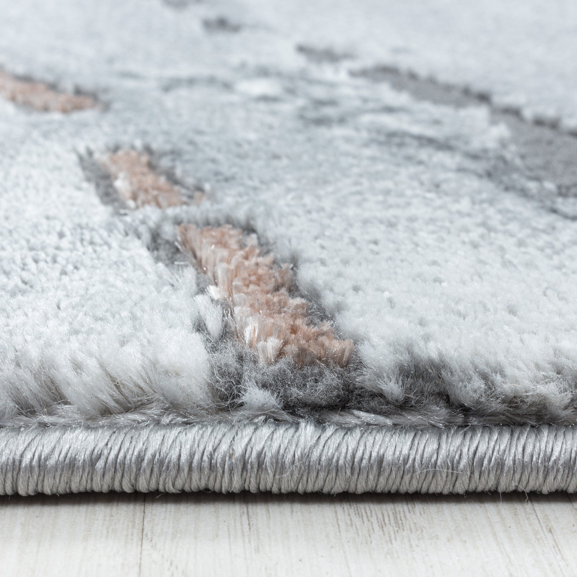 Kurzflor-Teppich Für jeden Einrichtungsstil geeignet Marmor