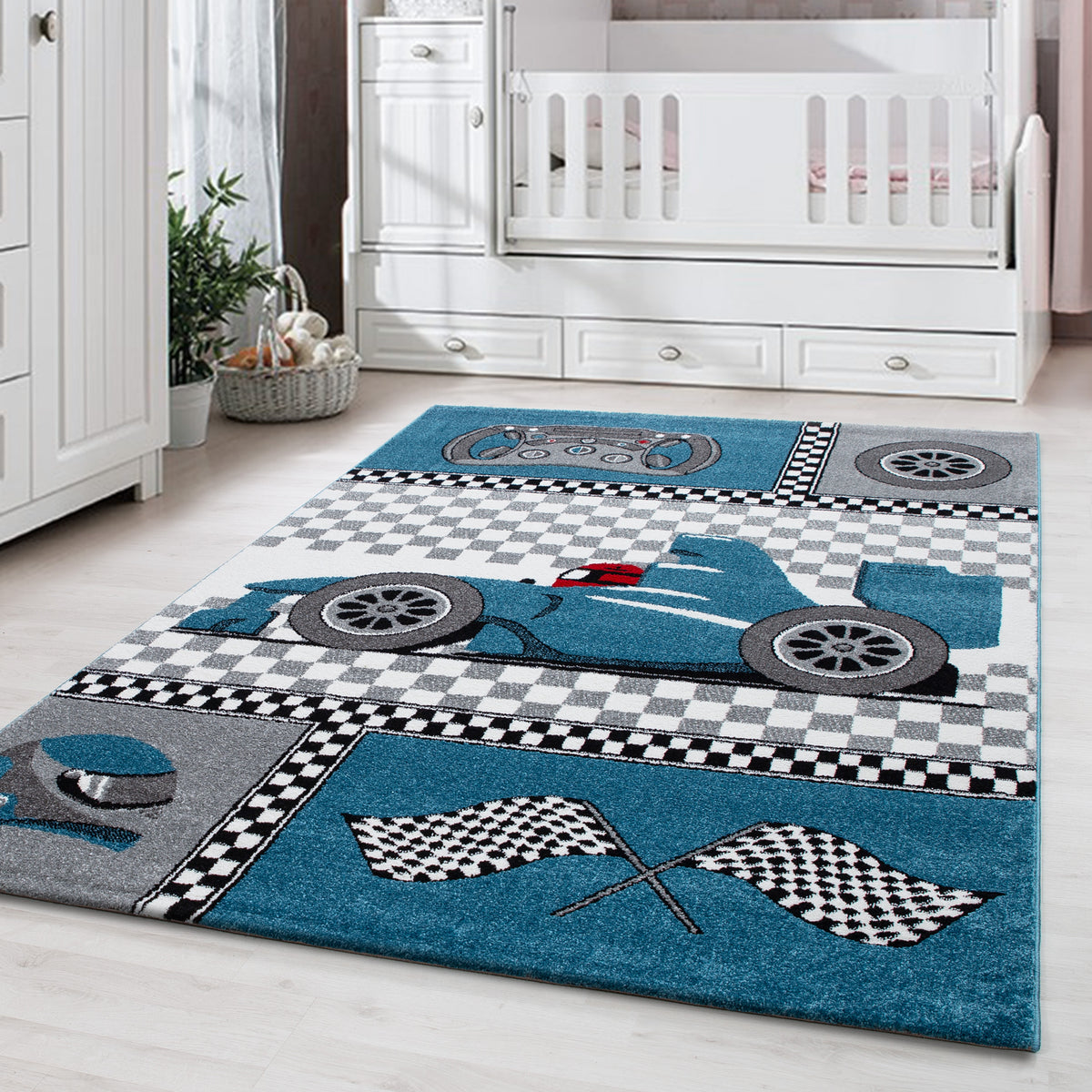 Design 0460 Blau Rechteckig