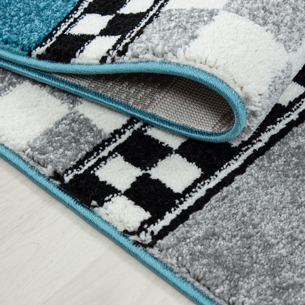 Design 0460 Blau Rechteckig