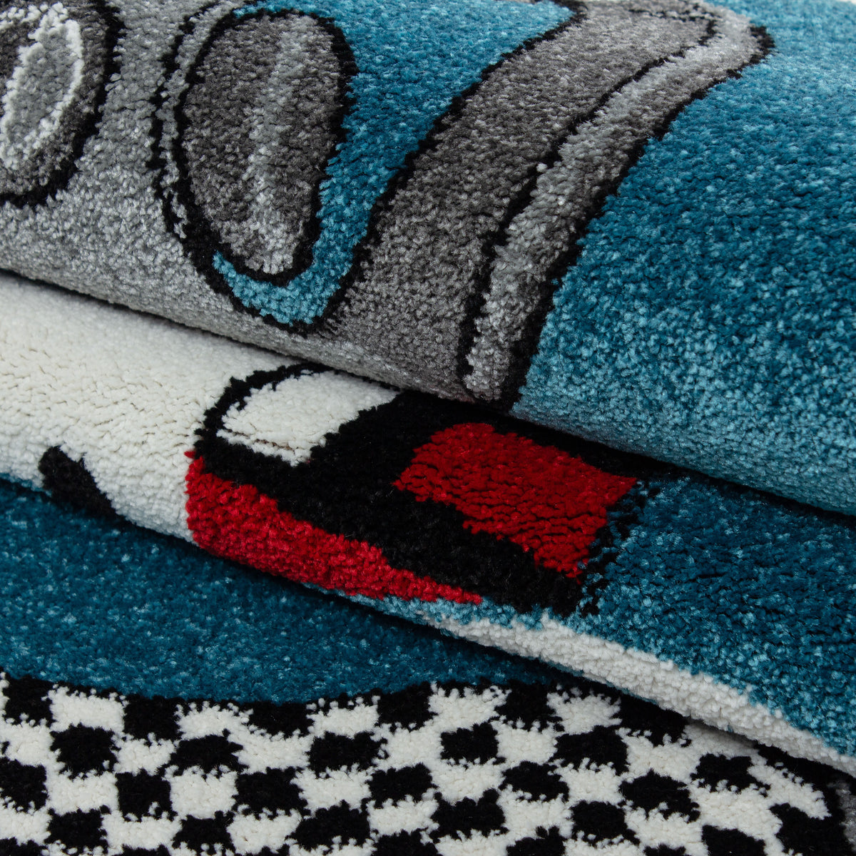 Design 0460 Blau Rechteckig