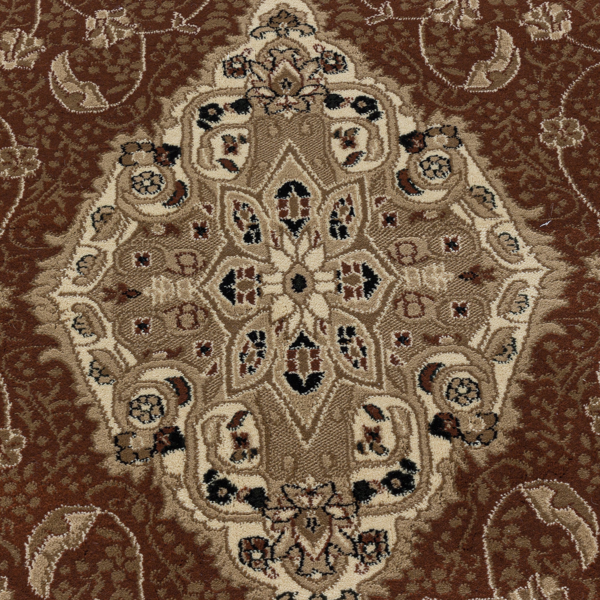 Kurzflor-Teppich im Orient Design: behaglich und stilvoll