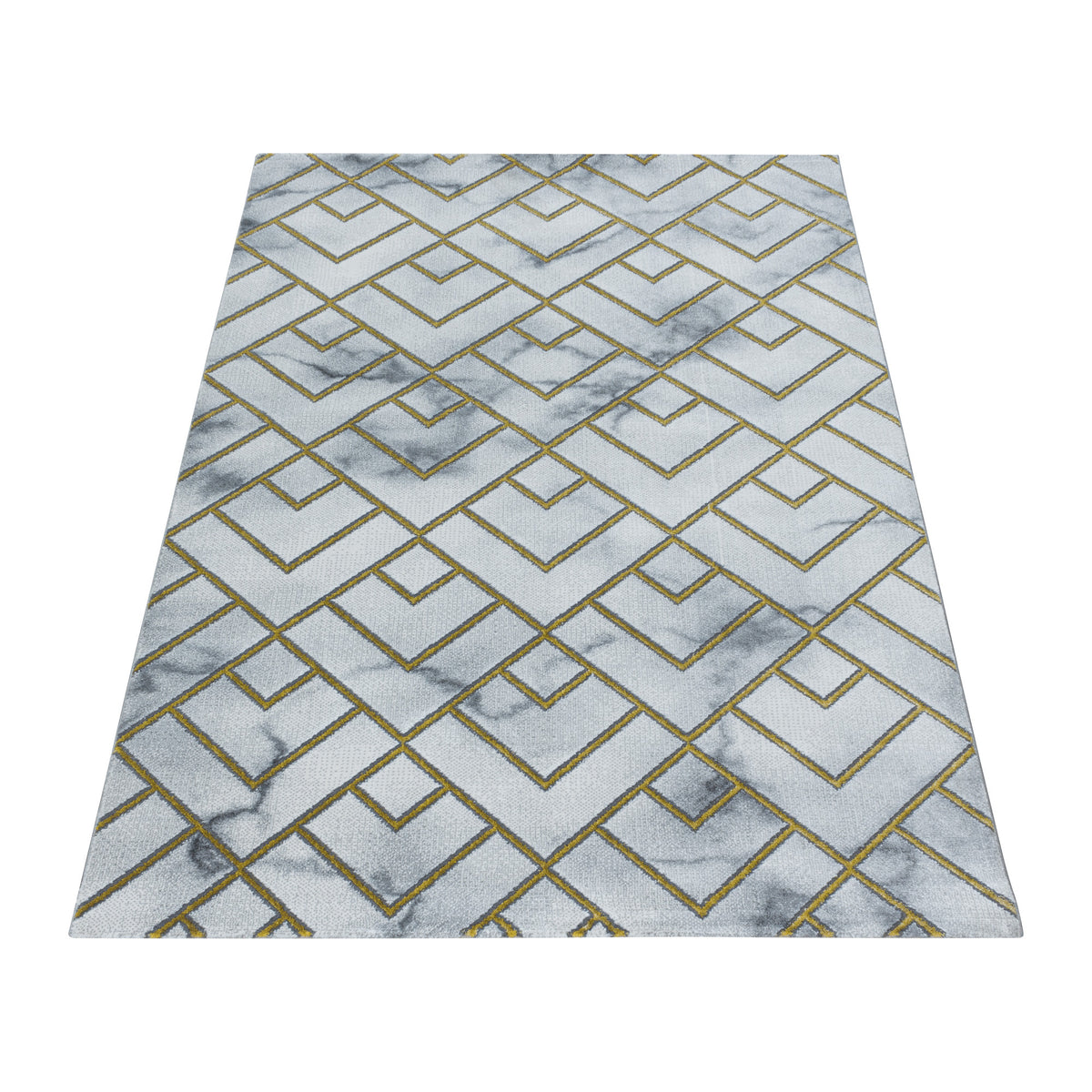 Design 3813 Gold Rechteckig