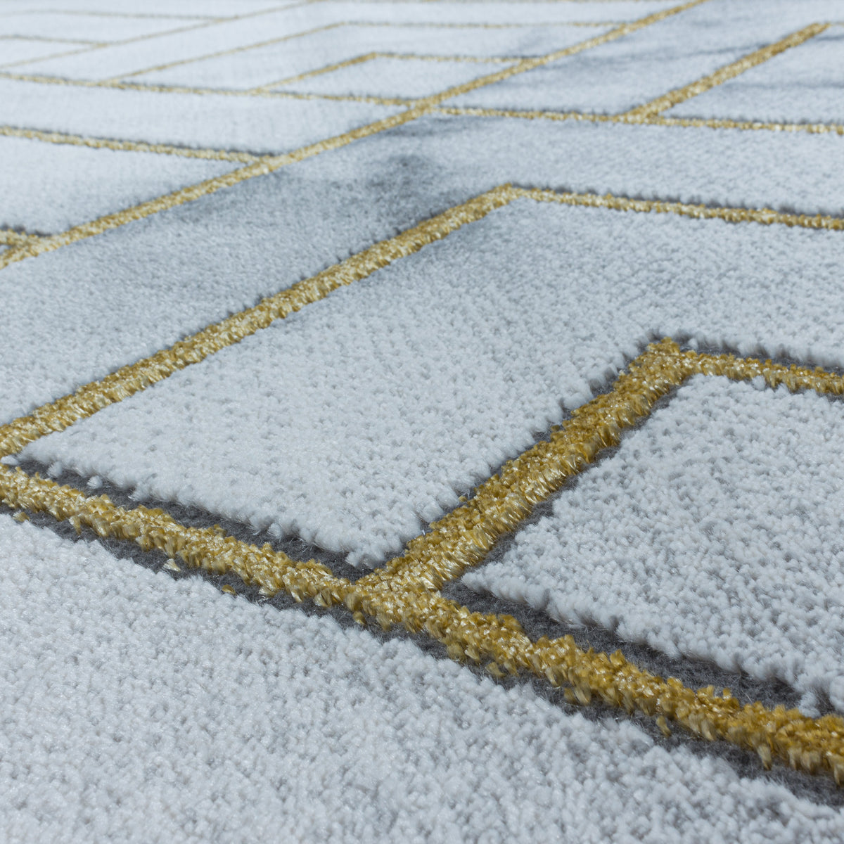 Design 3813 Gold Rechteckig