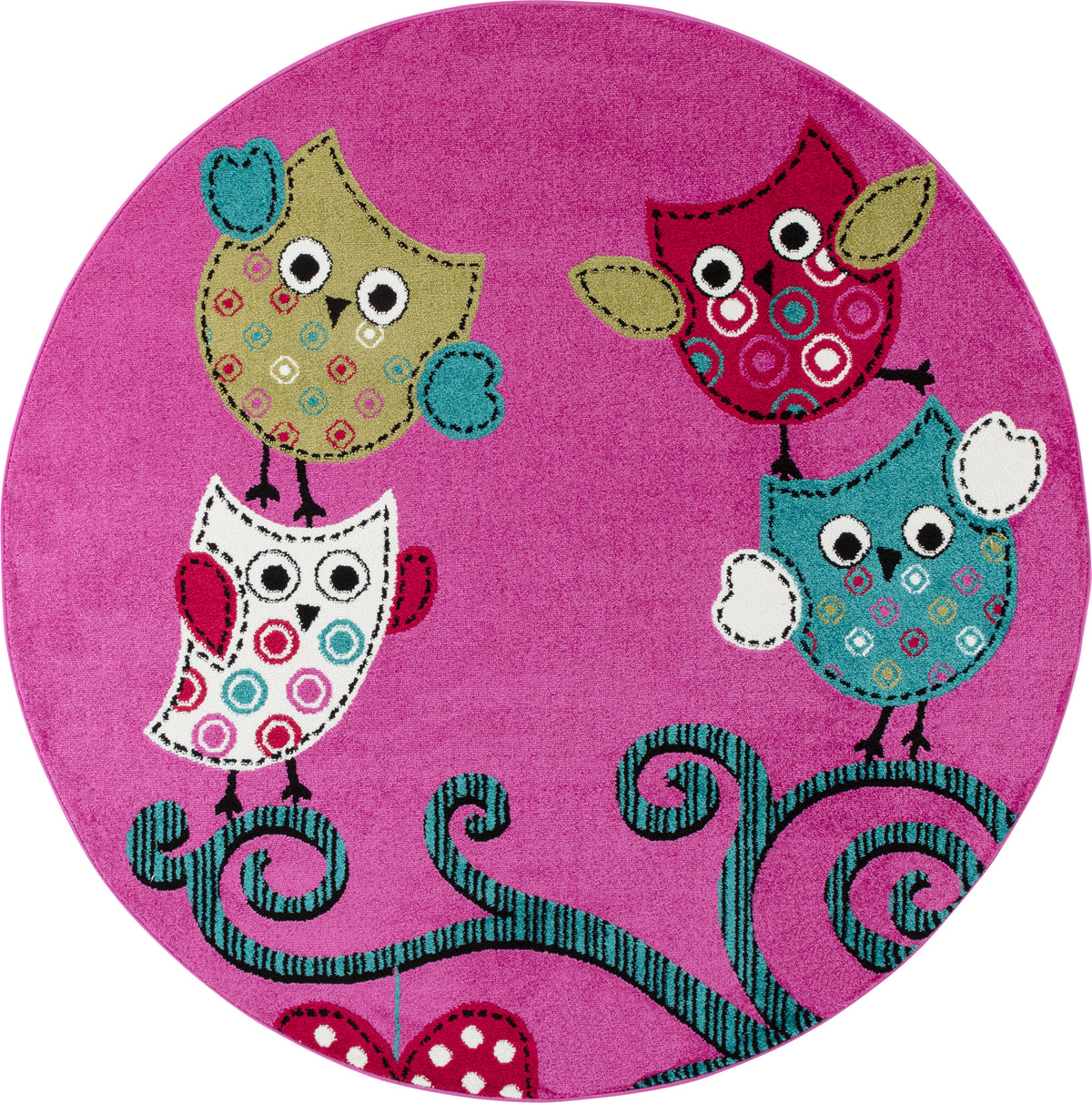 Design 0420 Violett Rund