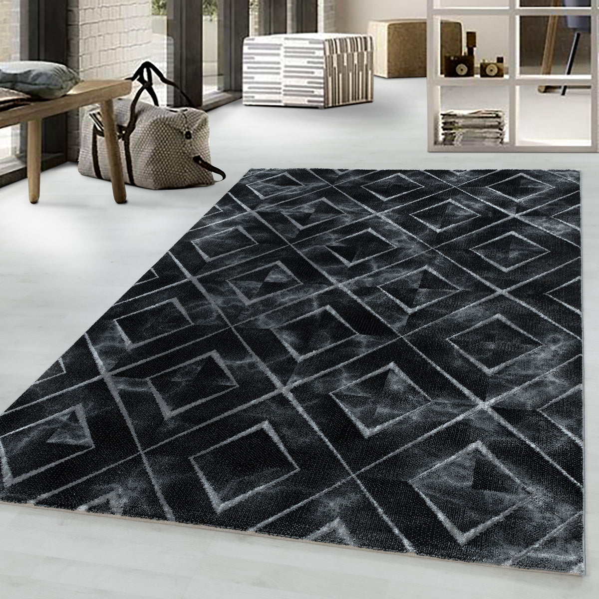Design 3812 Silber Rechteckig