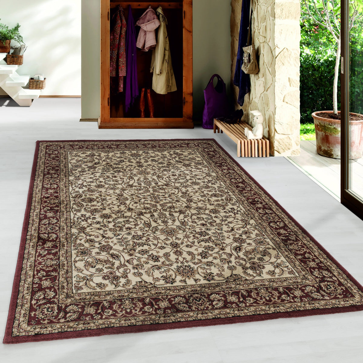 Kurzflor-Teppich im Orient Design: modern und traditionell