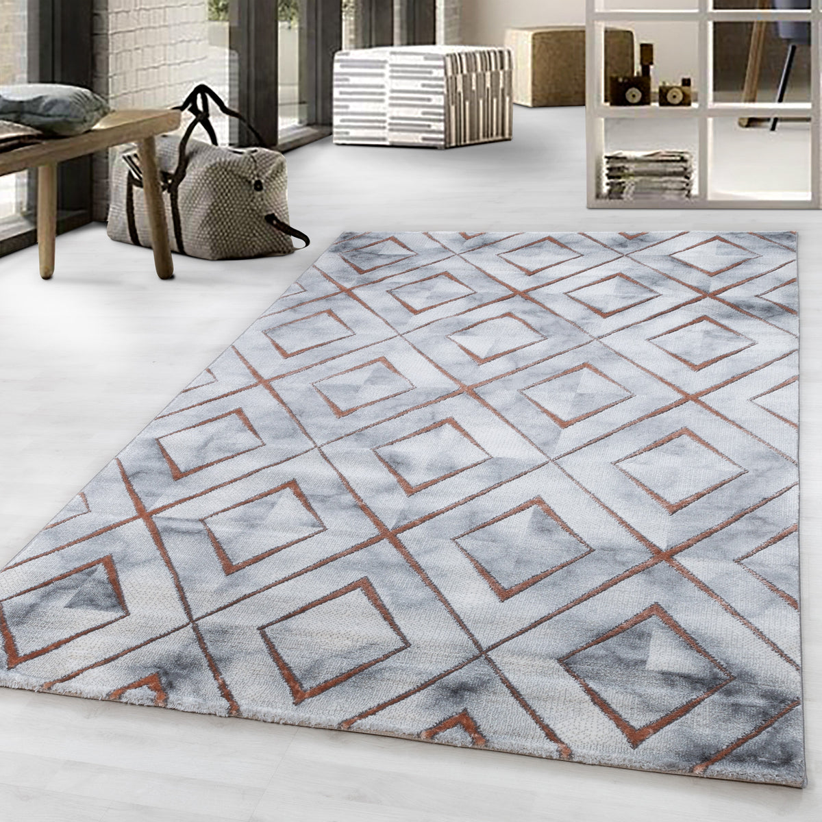 Design 3811 Bronze Rechteckig