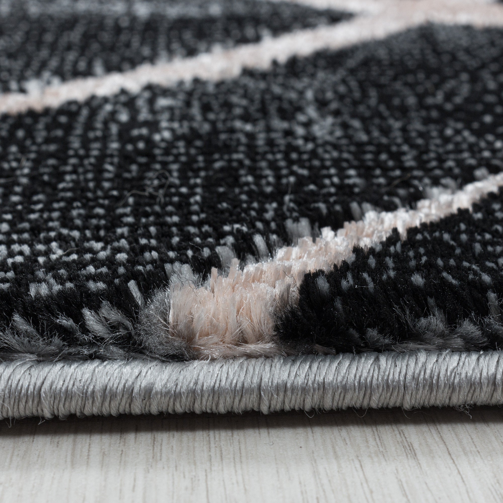 Kurzflor-Teppich Marmor Design modern