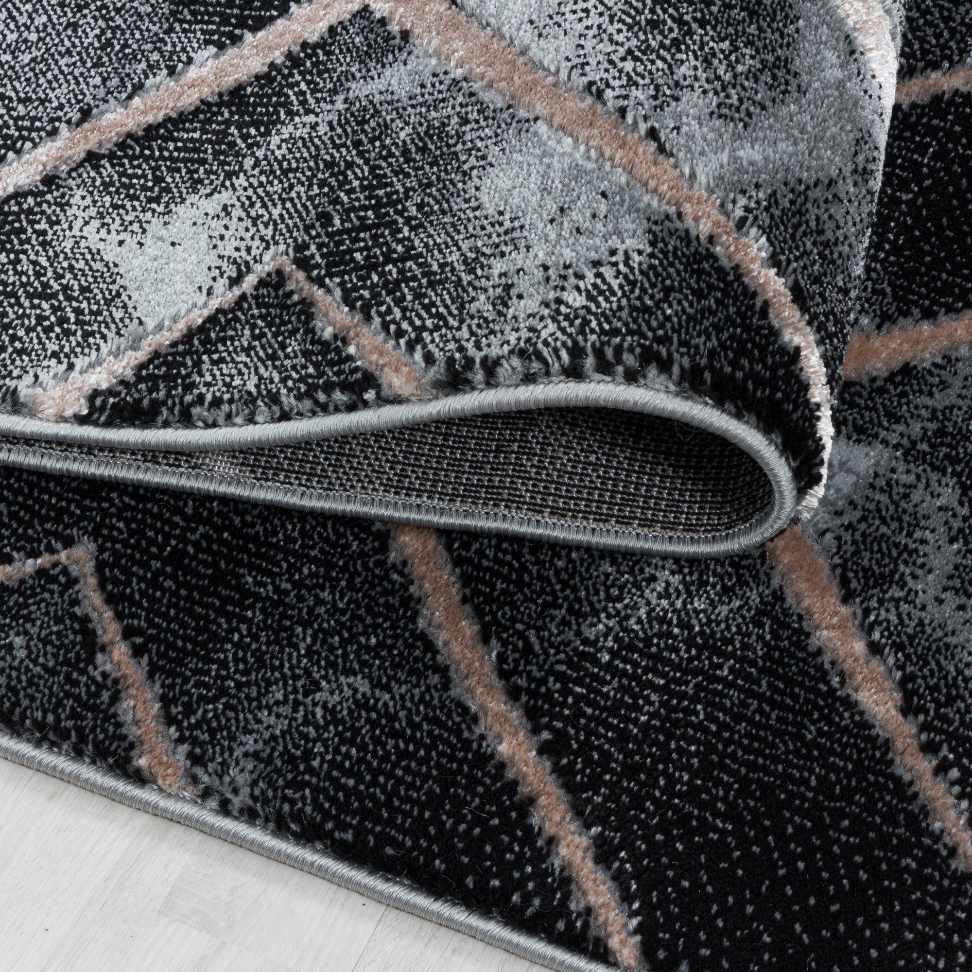 Kurzflor-Teppich Marmor Design modern