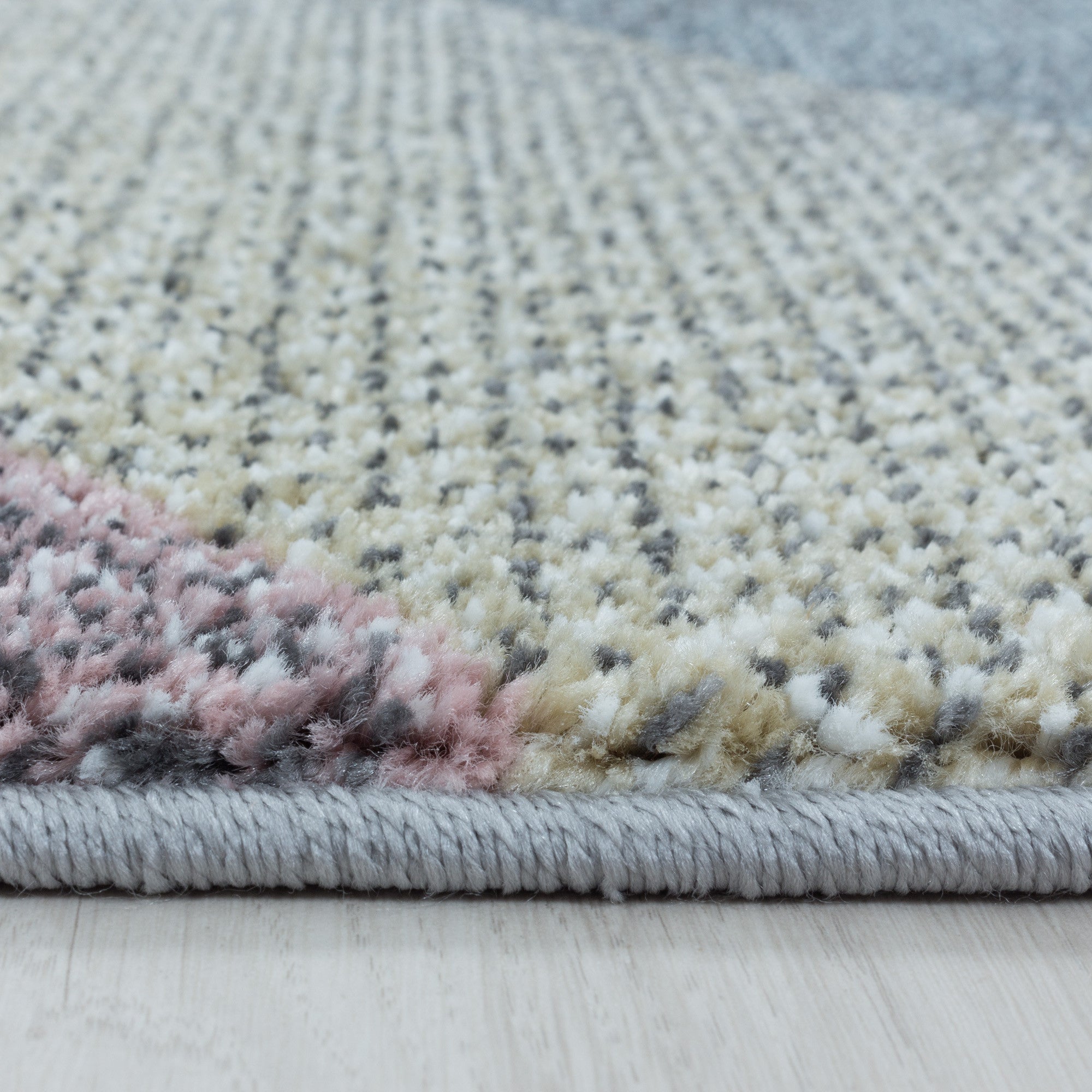 Kinder-Teppich Weltraumraketen Design bunt
