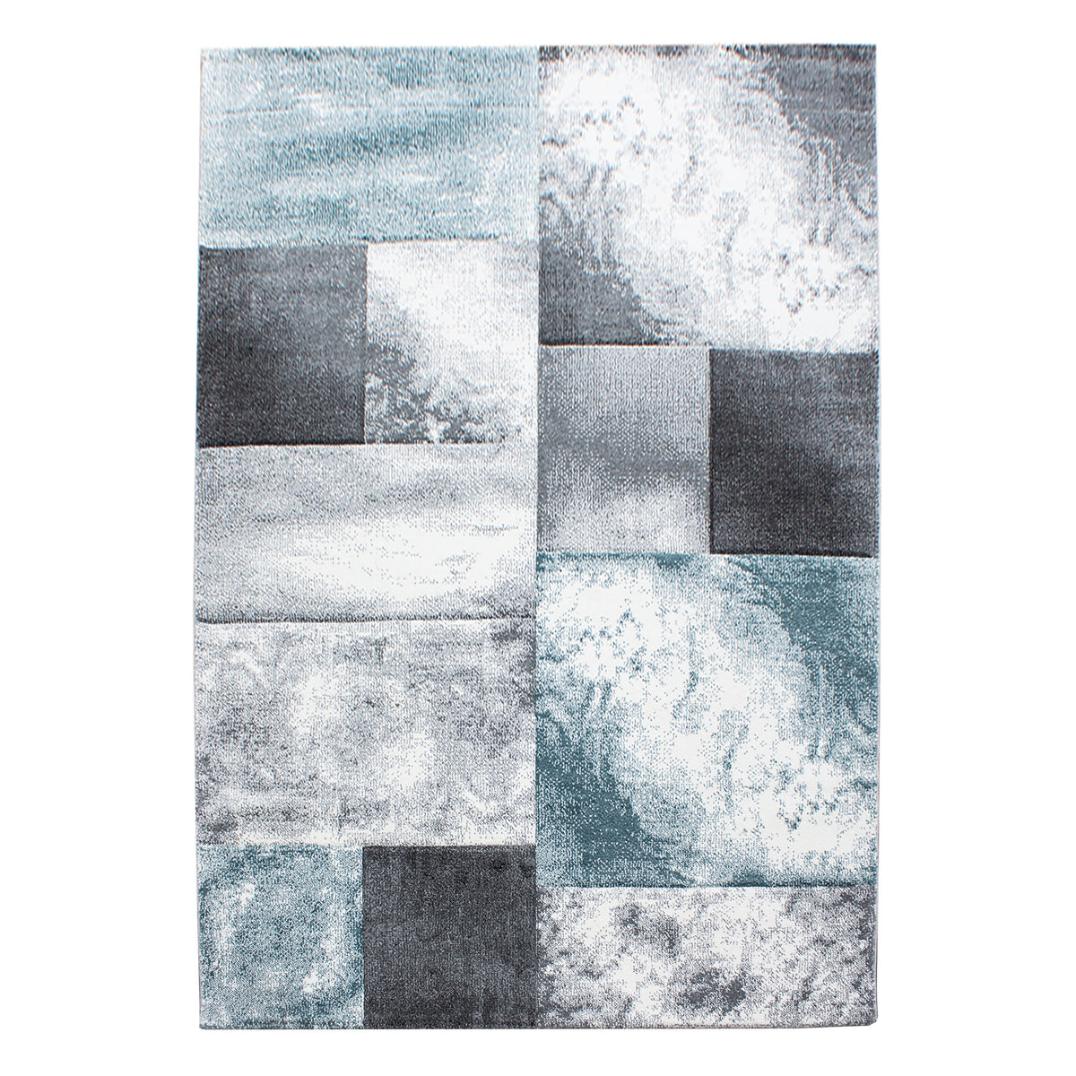 Design 1710 Blau Rechteckig