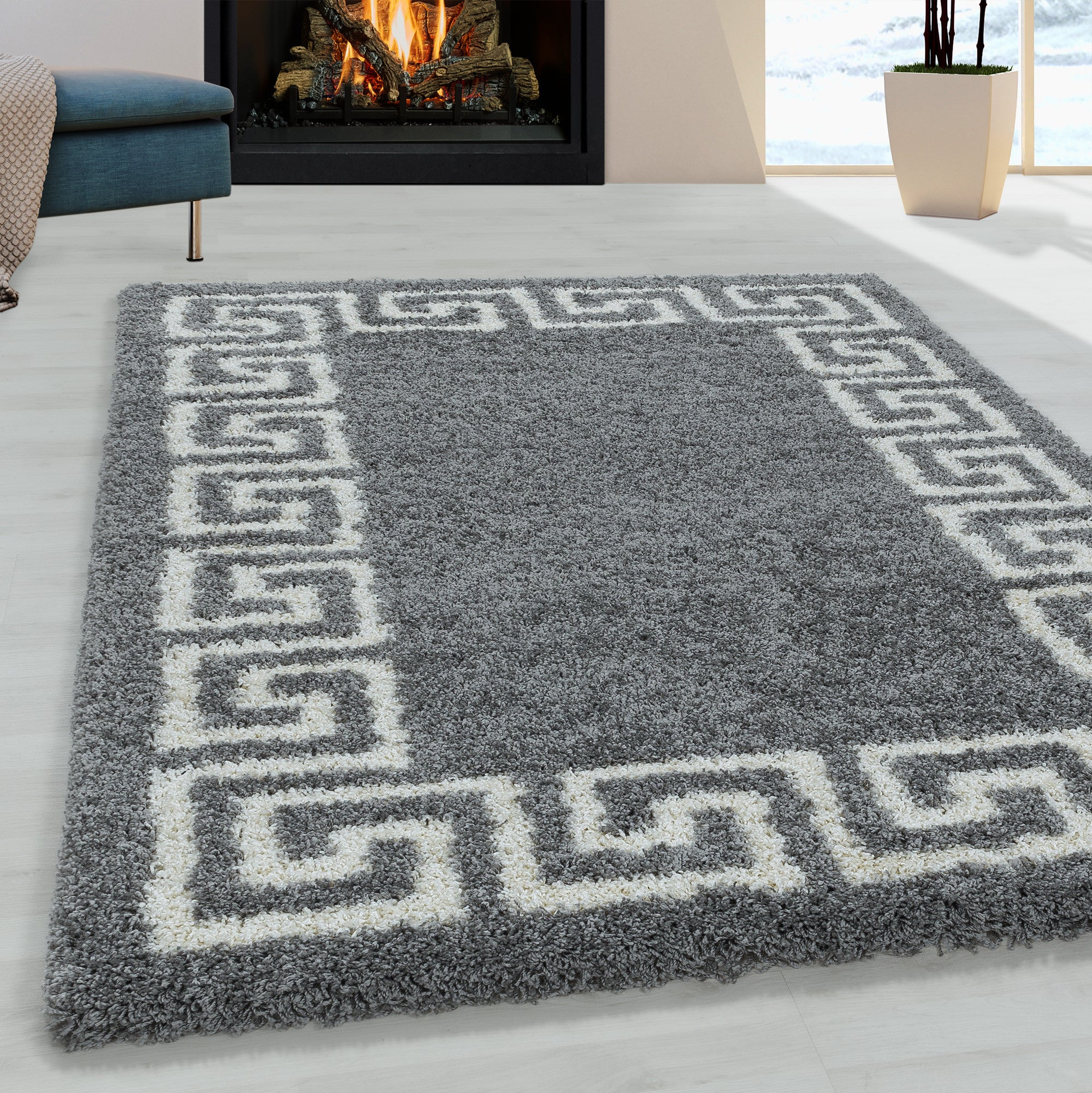Hochflor-Teppich: trendbewusst und chic