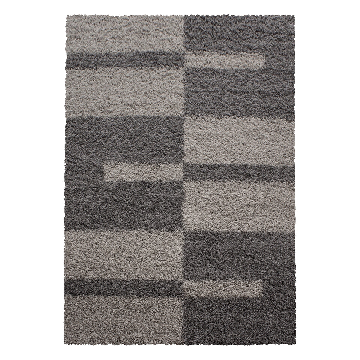 Hochflor-Teppich GALA – Karomuster
