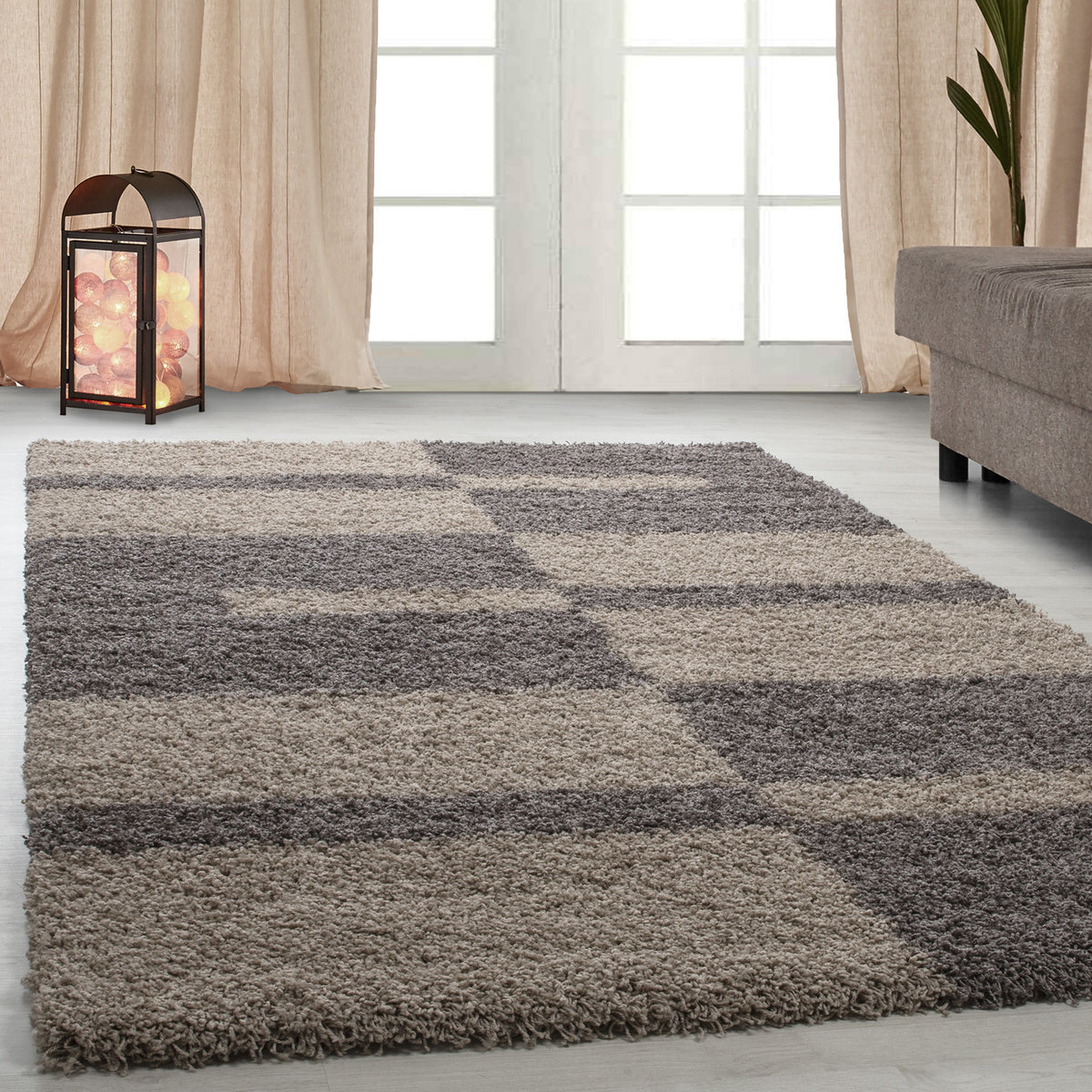 Design 2505 Taupe Rechteckig