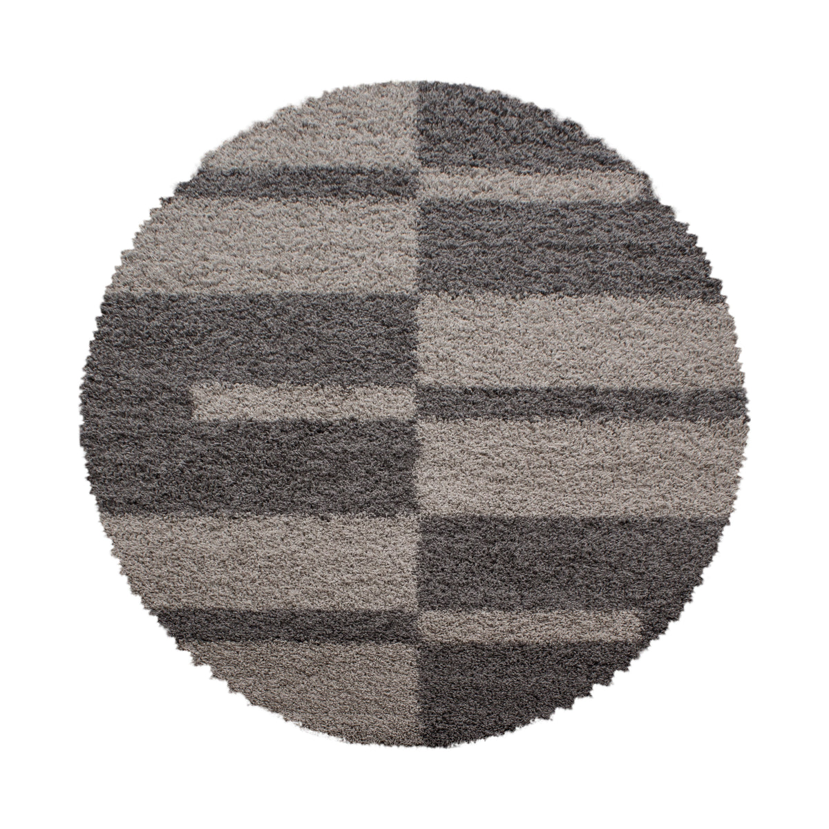 Hochflor-Teppich GALA – Karomuster