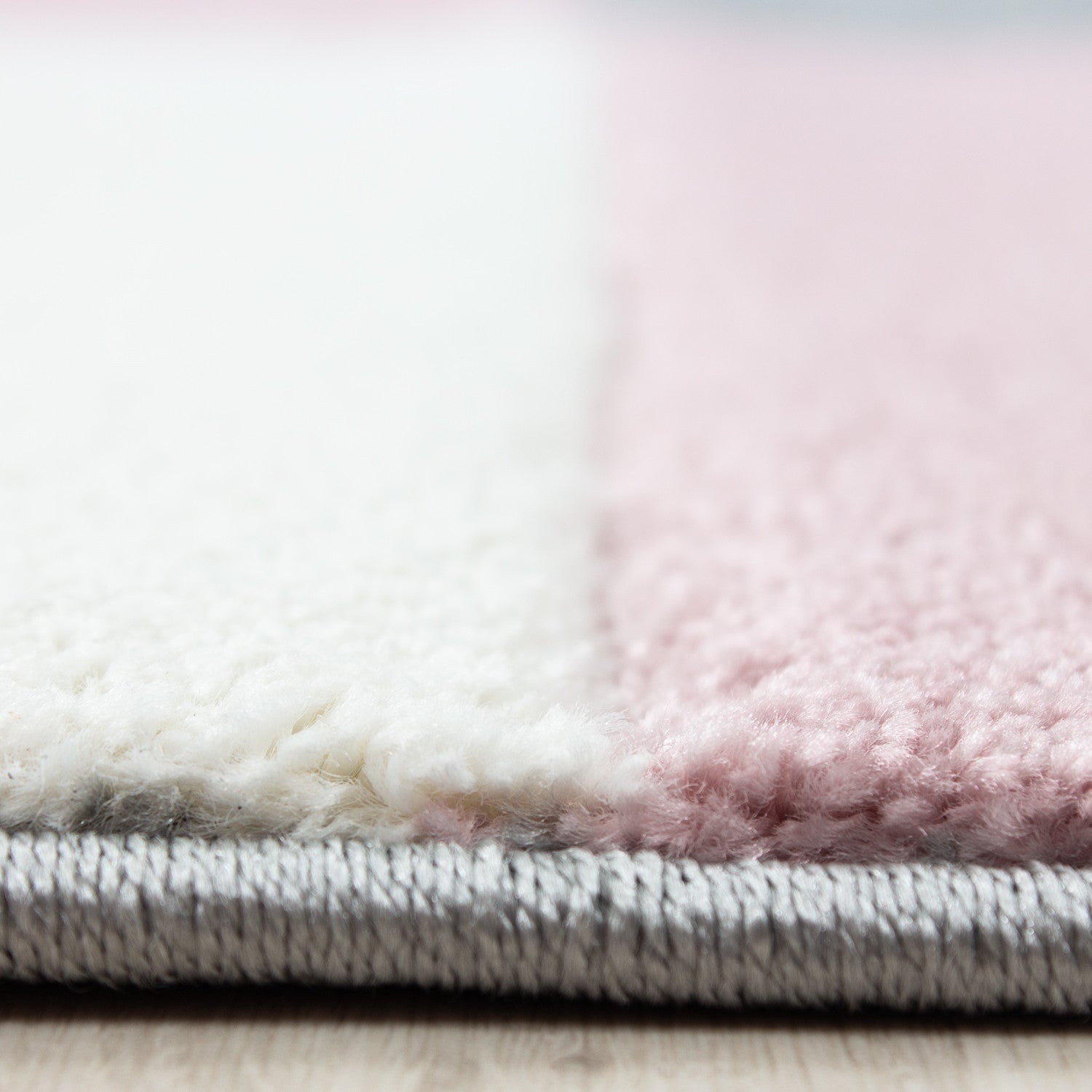 Kurzflor-Teppich Flauschig und pflegeleicht
