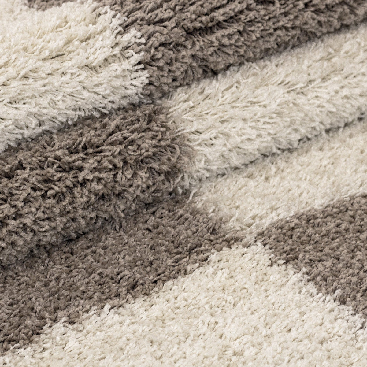 Hochflor-Teppich GALA – Karomuster