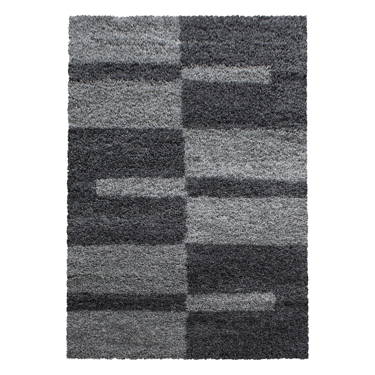 Hochflor-Teppich GALA – Karomuster