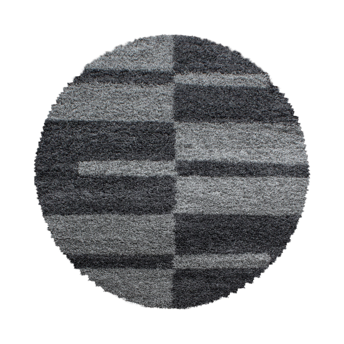 Hochflor-Teppich GALA – Karomuster