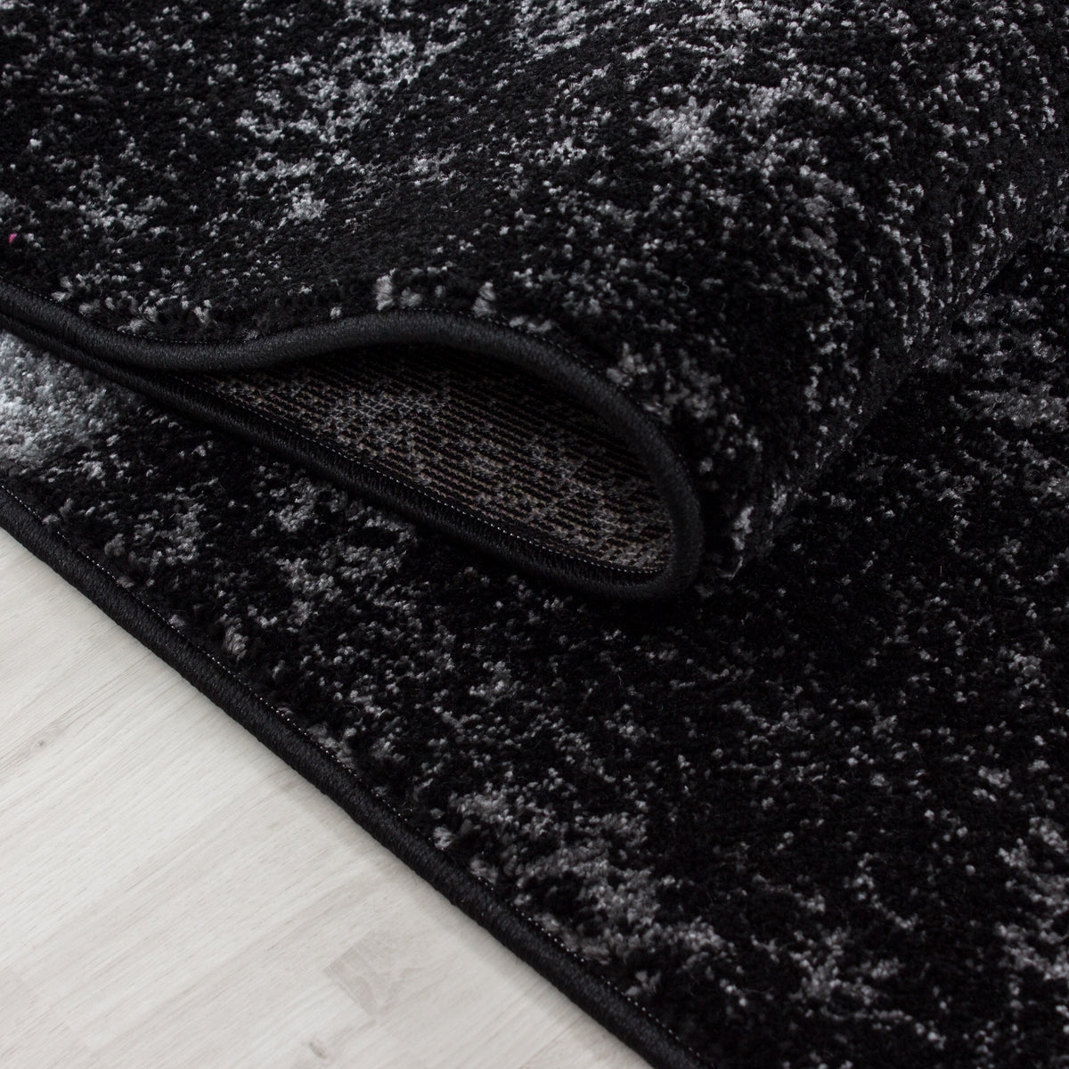 Design 1330 Schwarz Rechteckig