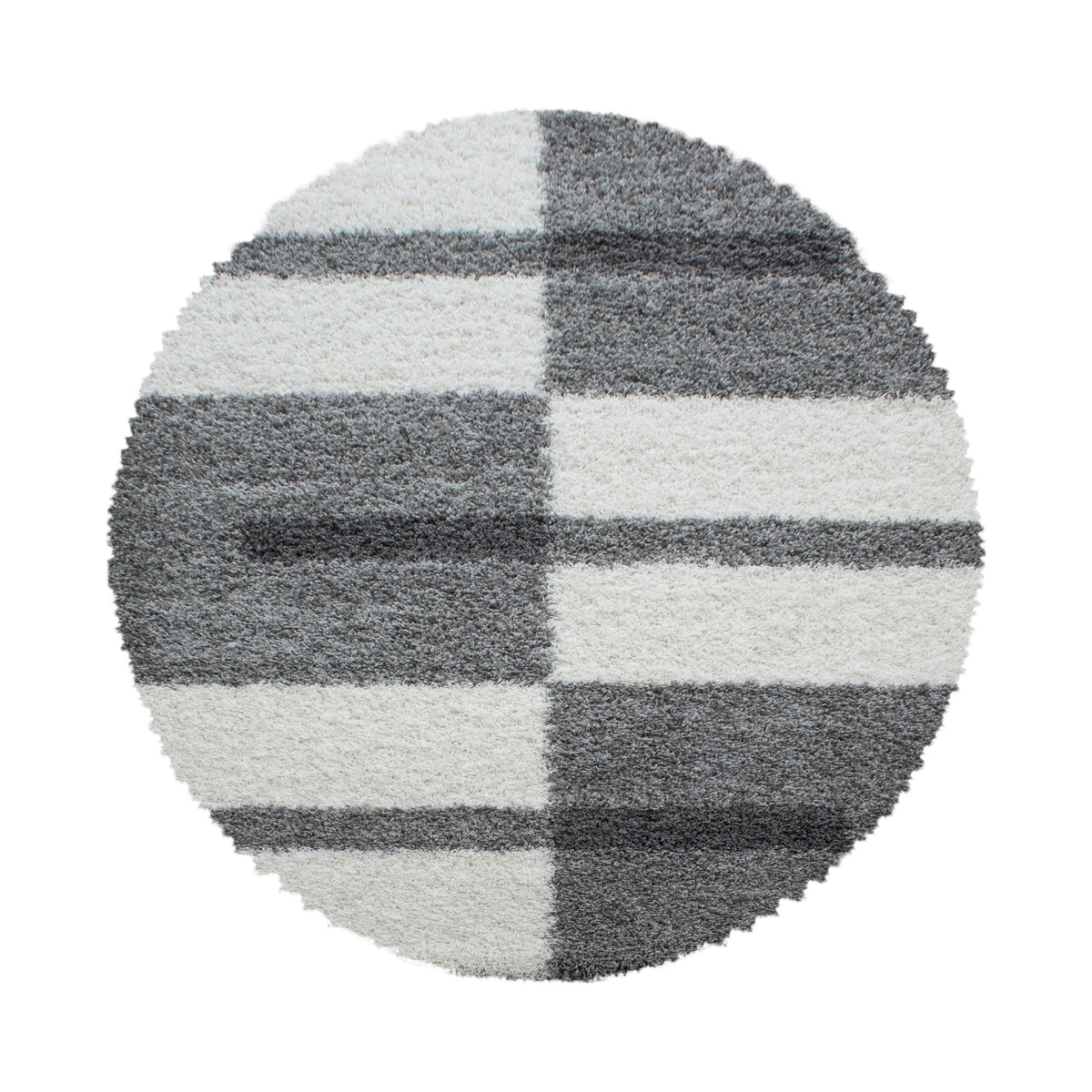 Hochflor-Teppich GALA – Karomuster