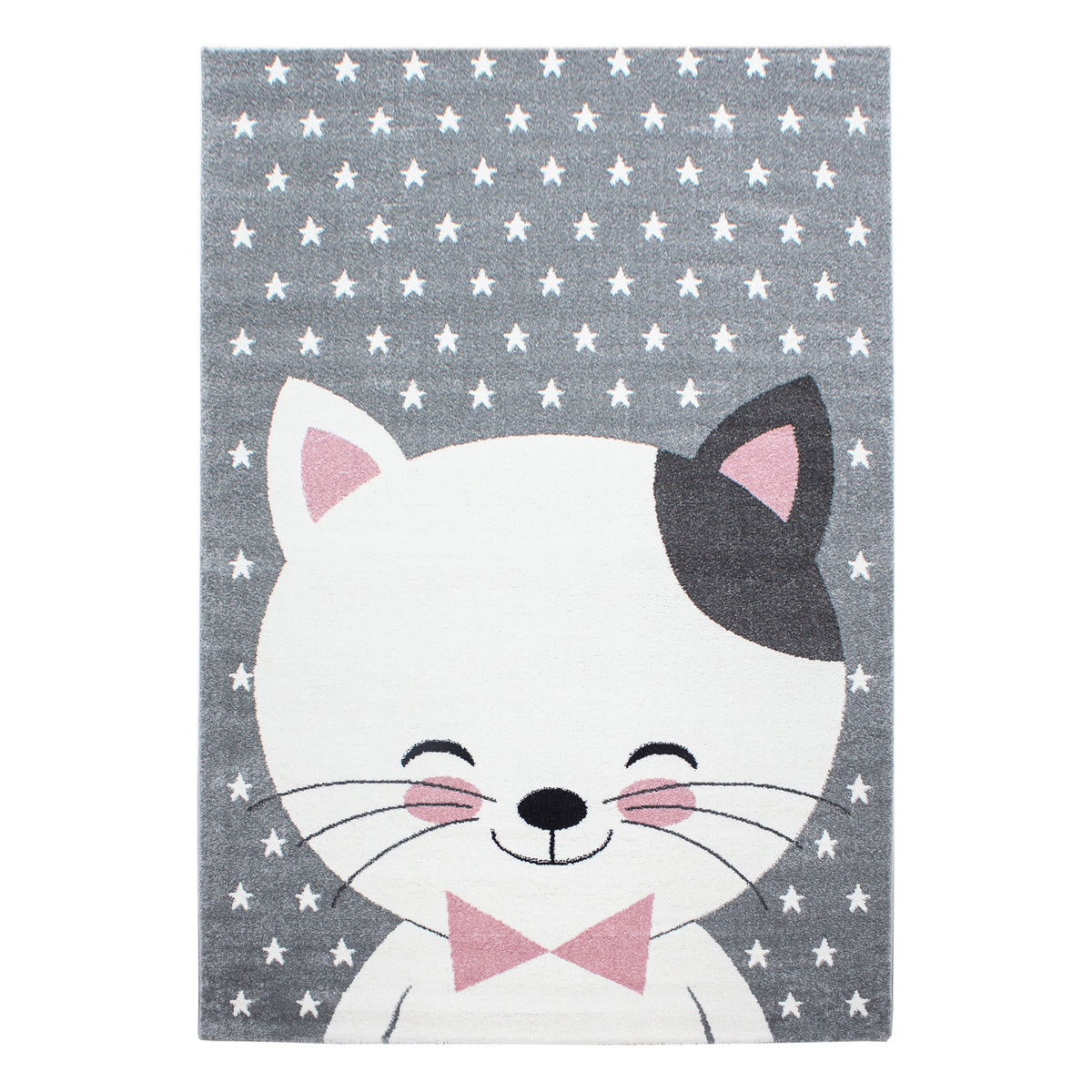 Kinder-Teppich im niedlichen Katzen Design