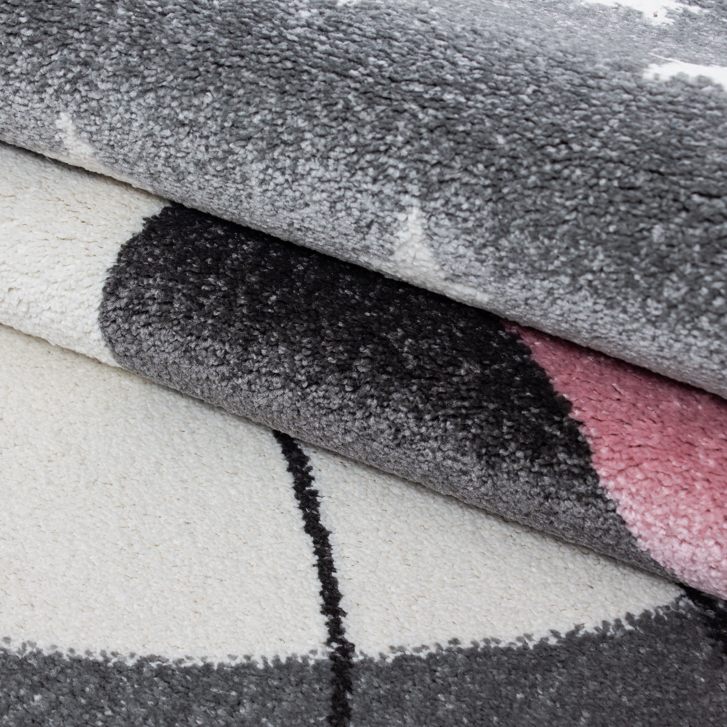 Kinder-Teppich im niedlichen Katzen Design