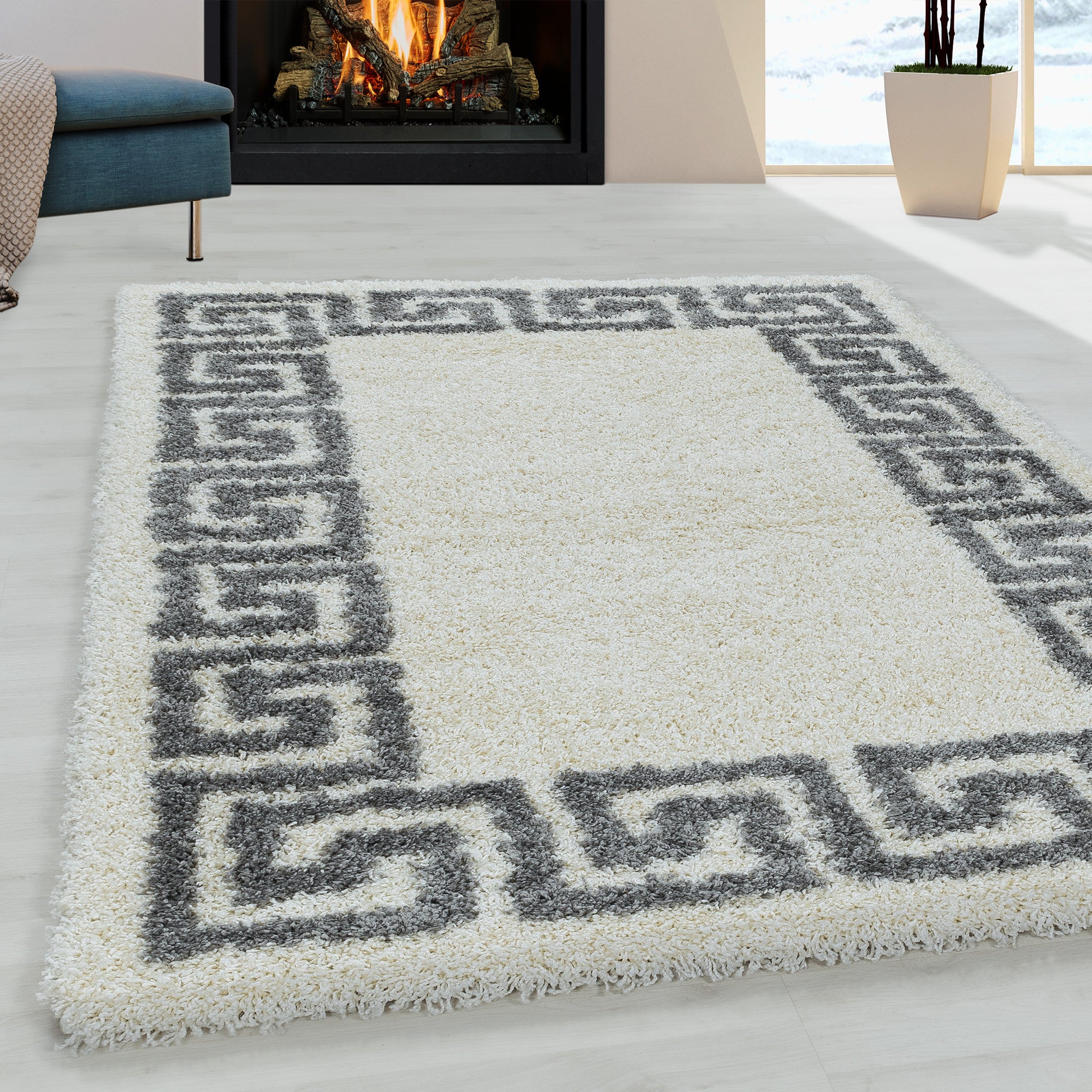 Hochflor-Teppich: trendbewusst und chic