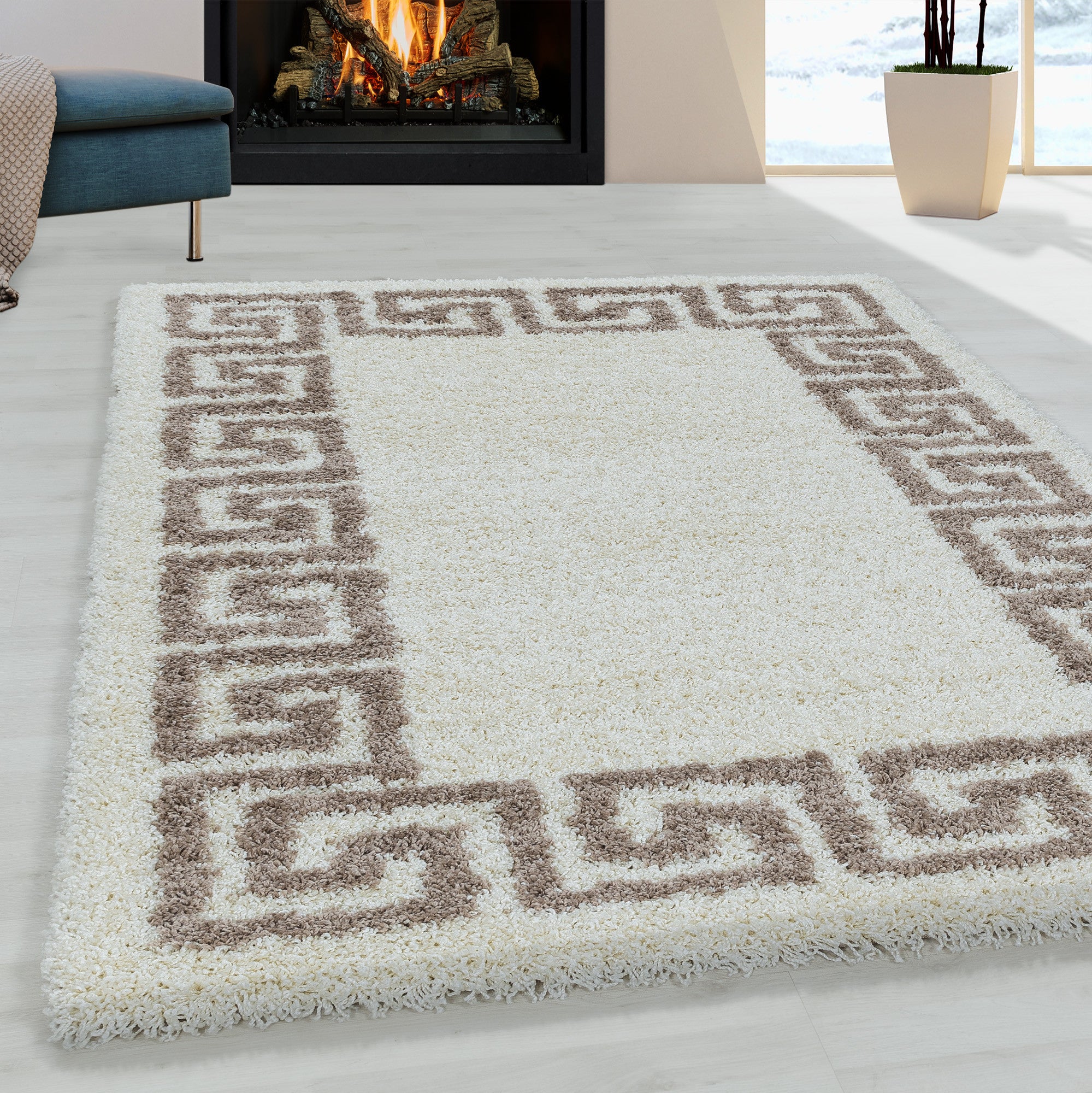 Hochflor-Teppich: trendbewusst und chic