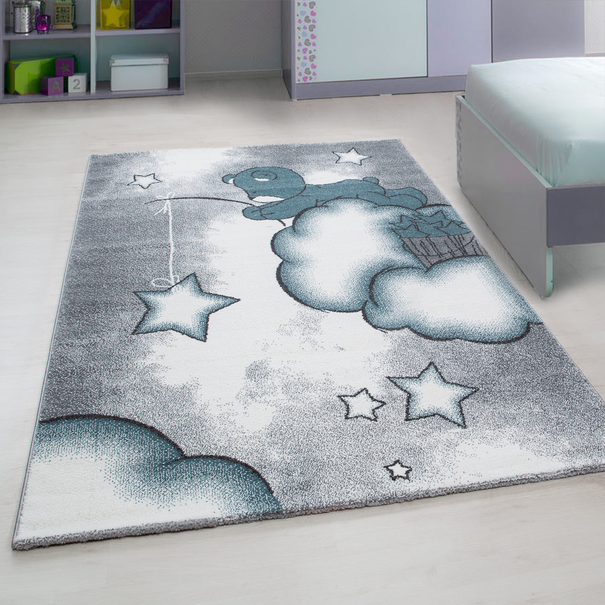 Design 0580 Blau Rechteckig