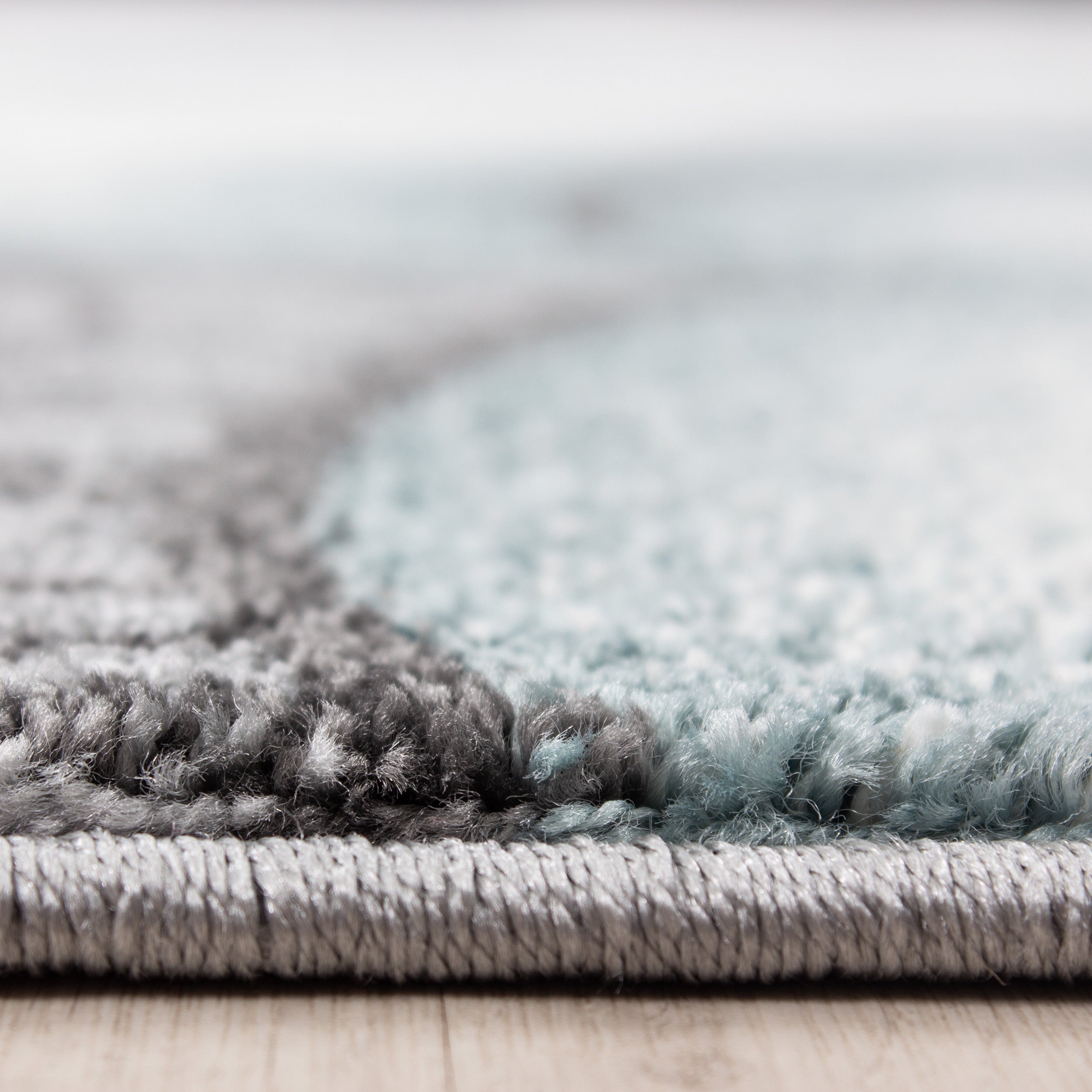 Kinder-Teppich Blau und Rosa Sternen Himmel