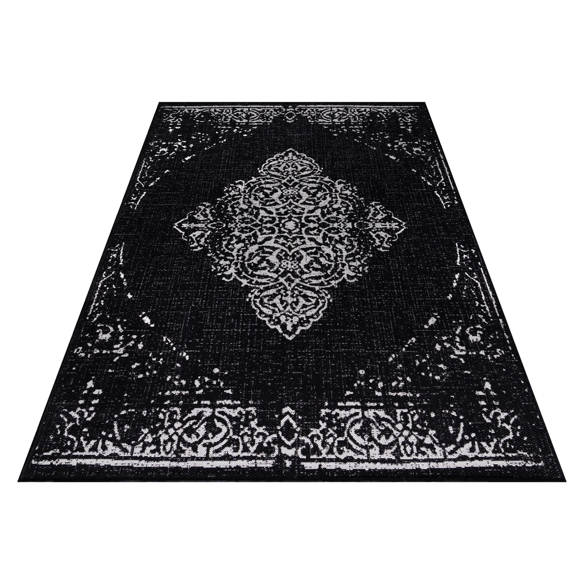 Design 4416 Schwarz Rechteckig