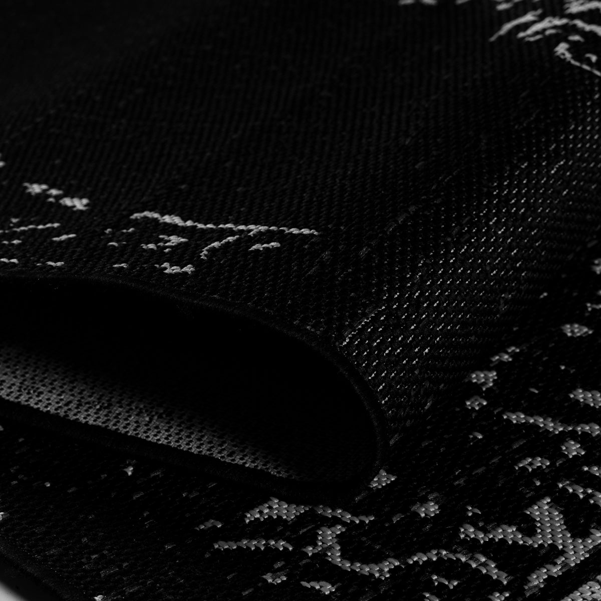 Design 4416 Schwarz Rechteckig
