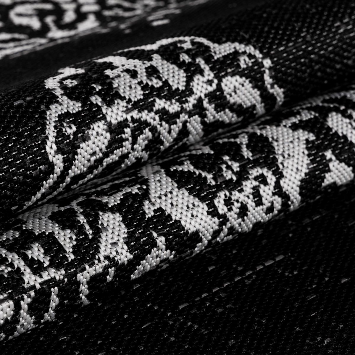 Design 4416 Schwarz Rechteckig